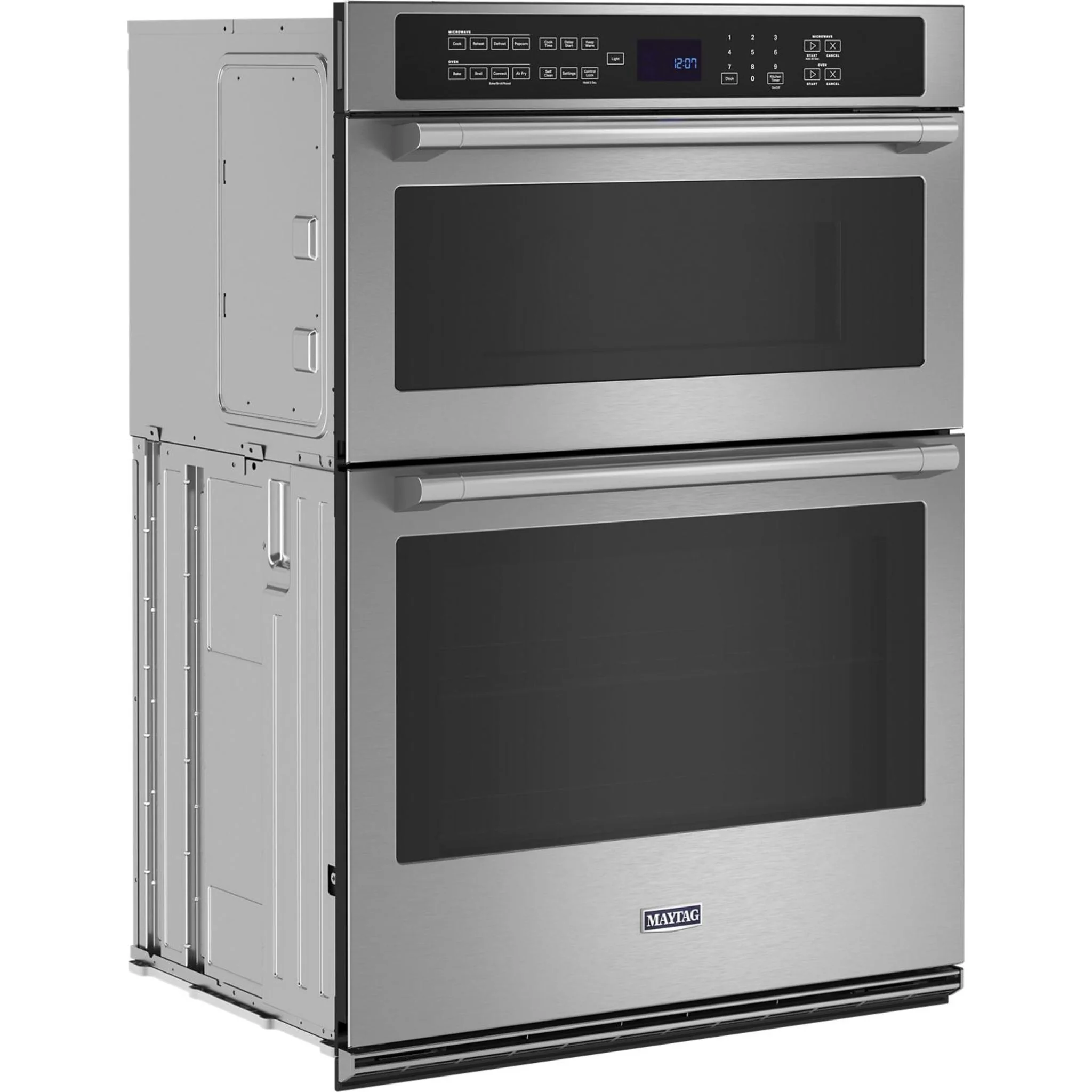 Maytag 30-inch Wall Oven Microwave Combo with Air Fry and Basket - 6.4 cu. ft. -Fingerprint Resistant Stainless Steel (MOEC6030LZ) - Image 6