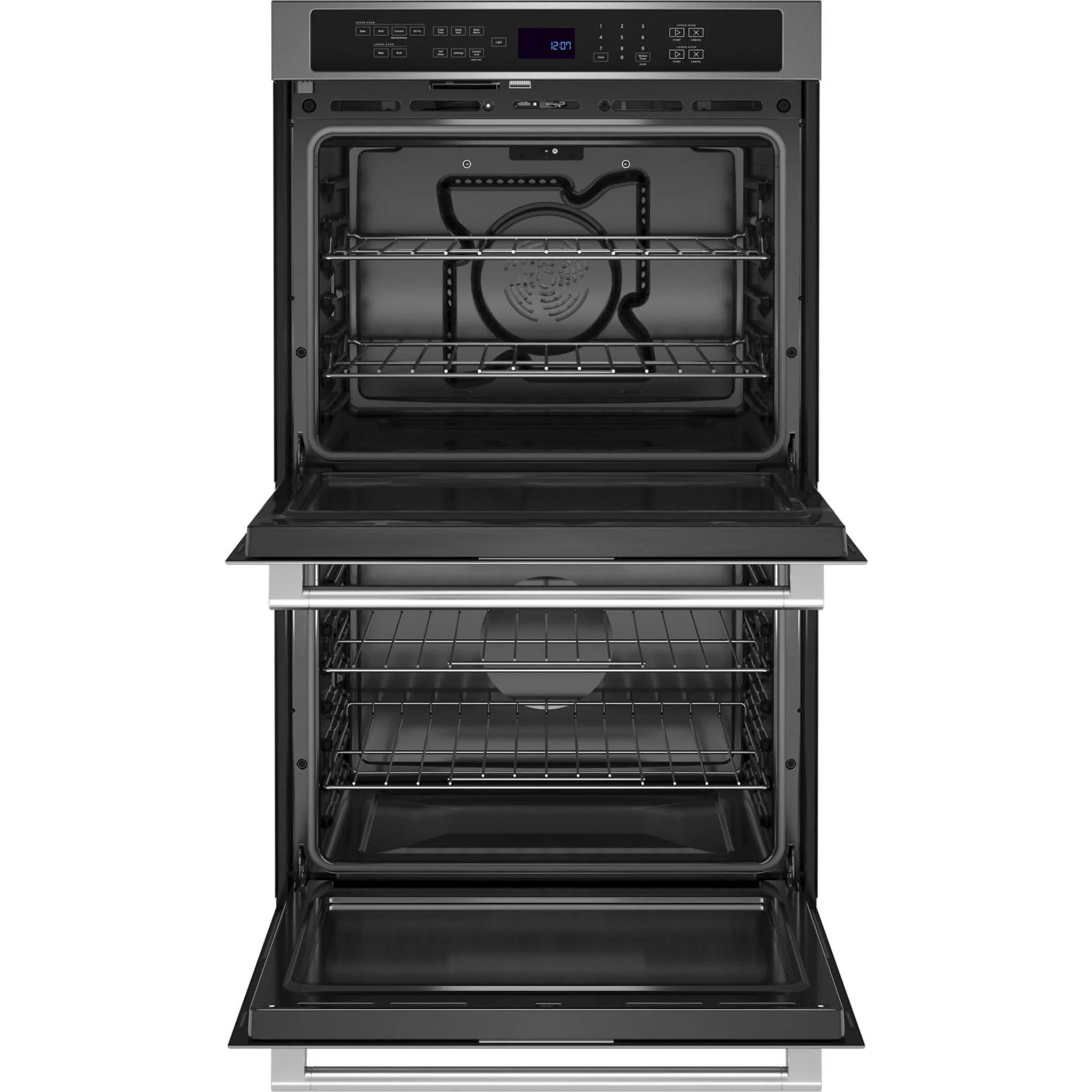 Maytag 30-inch Double Wall Oven with Air Fry and Basket - 10 cu. ft. -Fingerprint Resistant Stainless Steel (MOED6030LZ) - Image 3