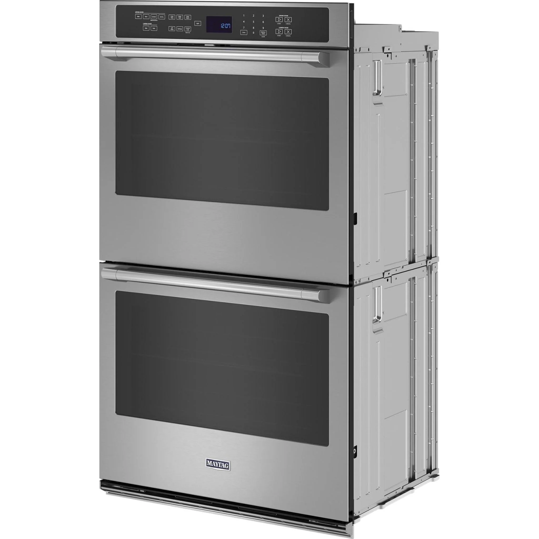 Maytag 30-inch Double Wall Oven with Air Fry and Basket - 10 cu. ft. -Fingerprint Resistant Stainless Steel (MOED6030LZ) - Image 7