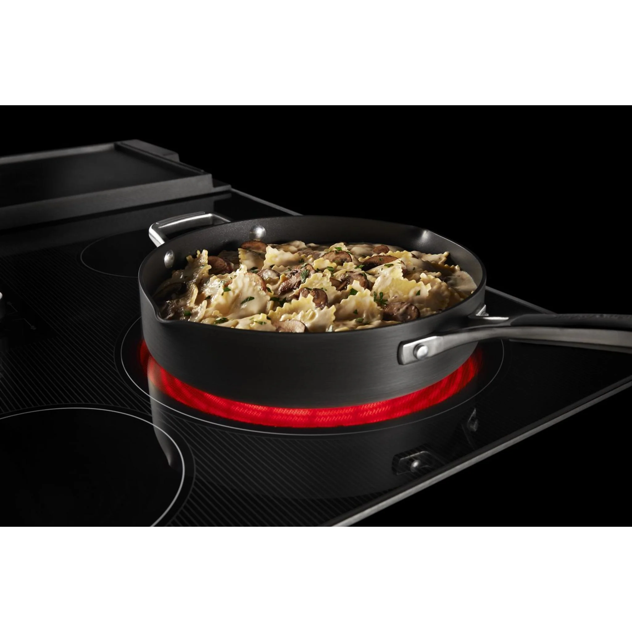 Maytag 36-Inch Electric Cooktop with Reversible Grill and Griddle -Stainless Steel (MEC8836HS) - Image 8