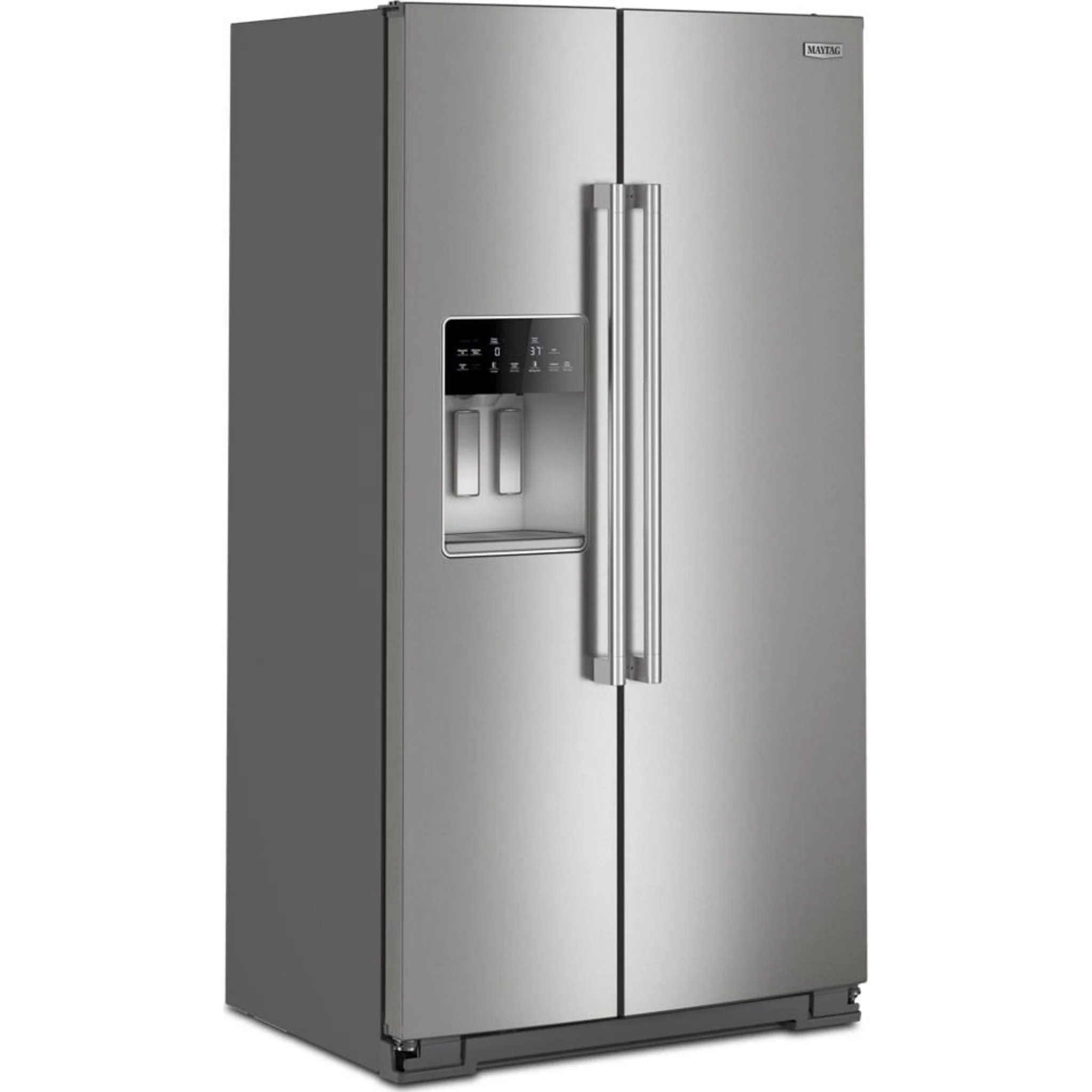 Maytag 36-Inch Counter-Depth Side-by-Side Refrigerator with Arctic Blue Interior - 20.8 Cu. Ft. - Fingerprint Resistant Stainless Steel (MRSC6636RZ) - Image 14