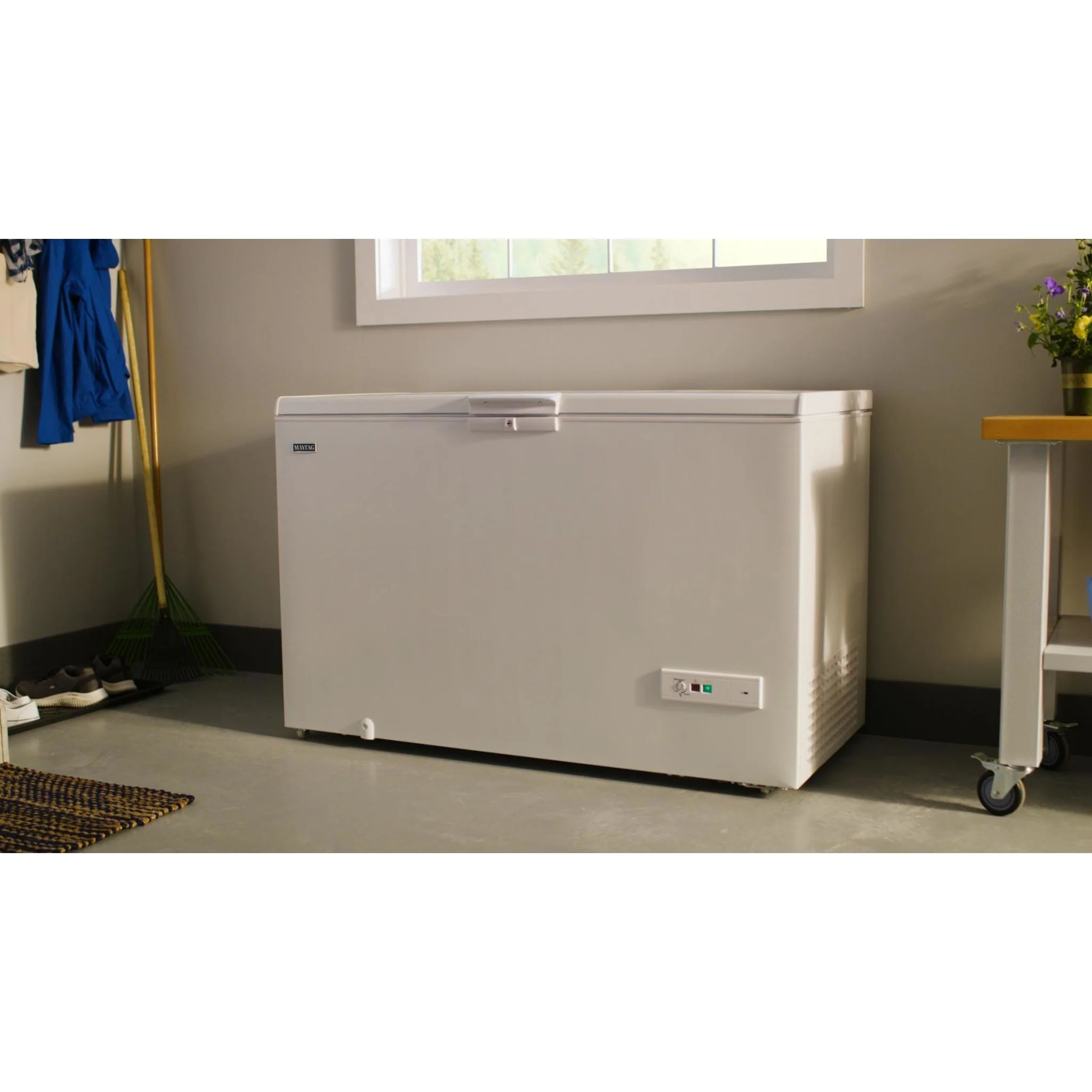 Maytag Garage Ready in Freezer Mode Chest Freezer - 16 cu. ft. -White (MZC5216LW) - Image 42