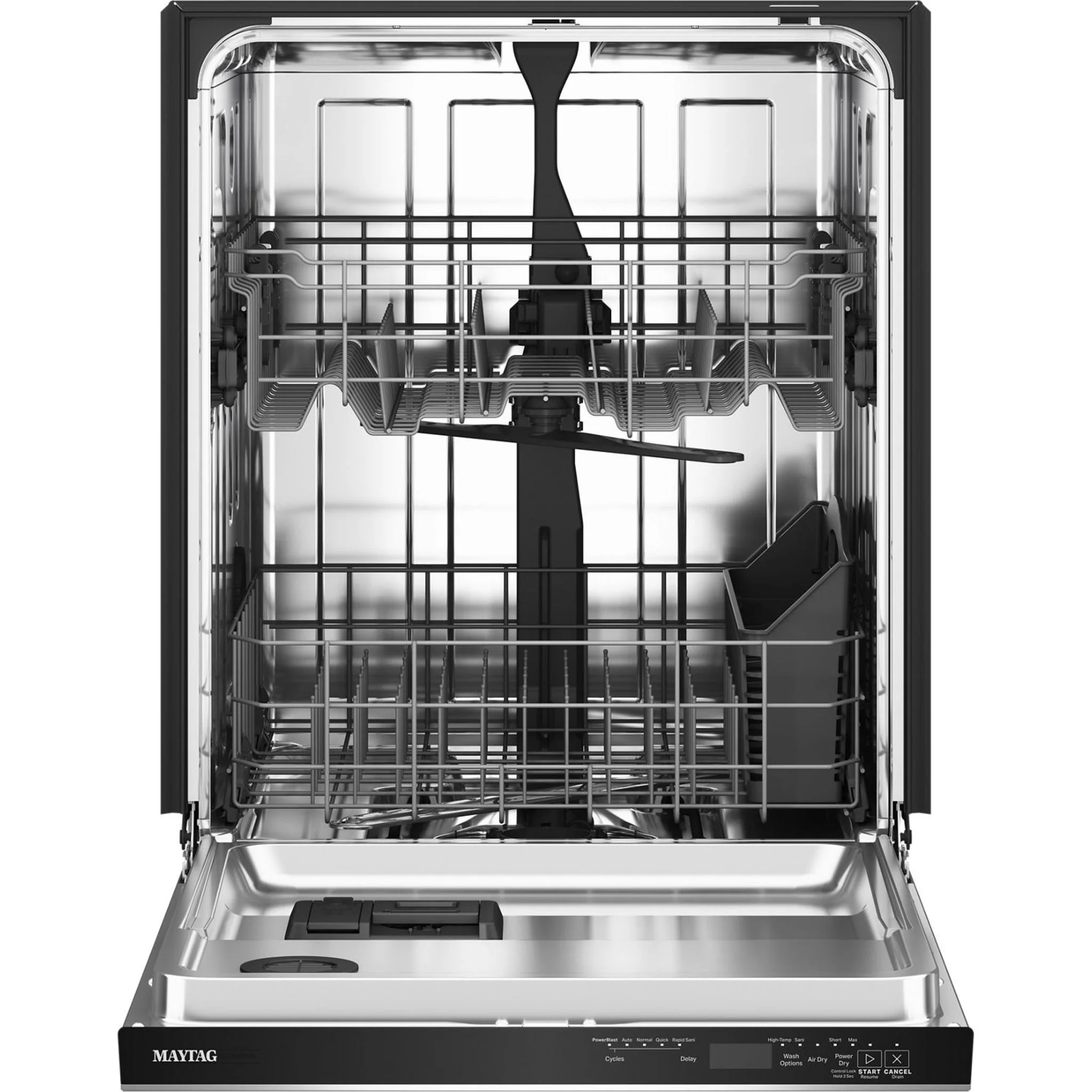 Maytag Front Control Dishwasher with PowerBlast cycle and Heated Dry -Fingerprint Resistant Stainless Steel (MDFS3924RZ) - Image 15