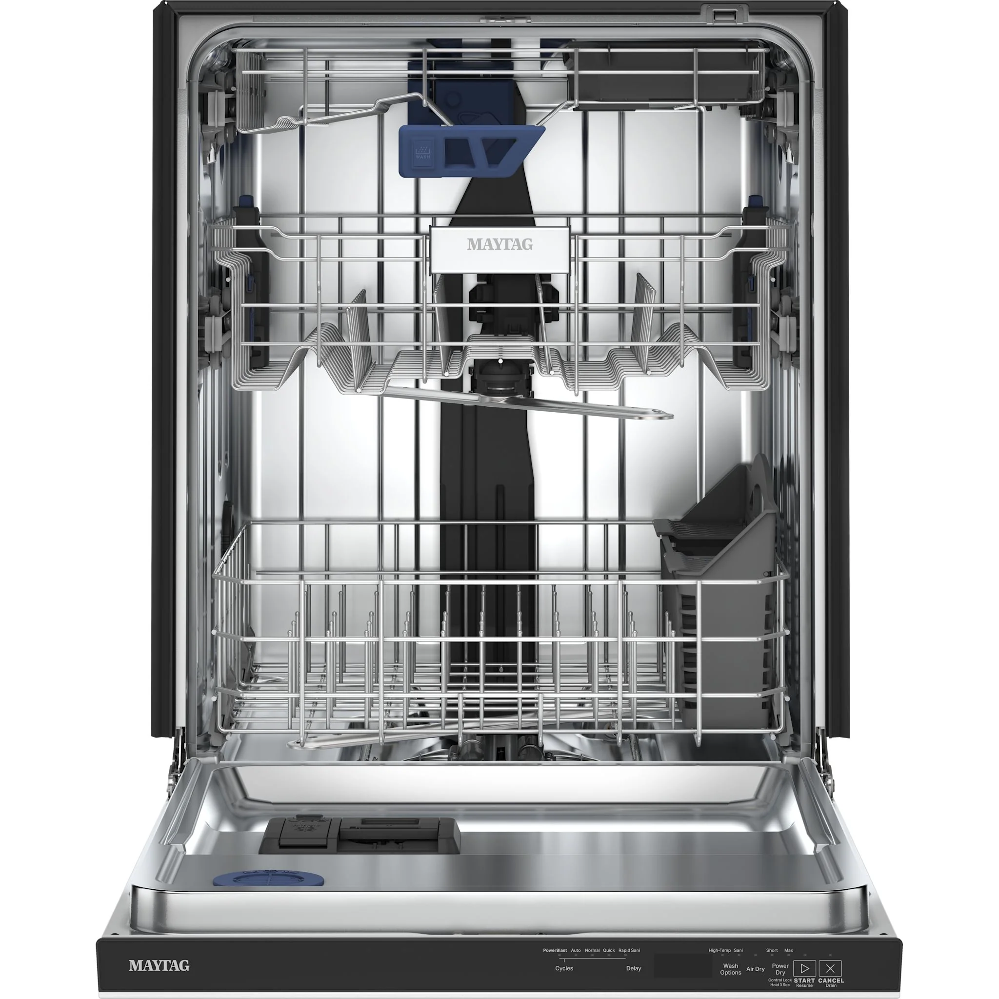 Maytag 24" Top Control Dishwasher with PowerBlast cycle and Power Dry -White (MDPS7024SW) - Image 5