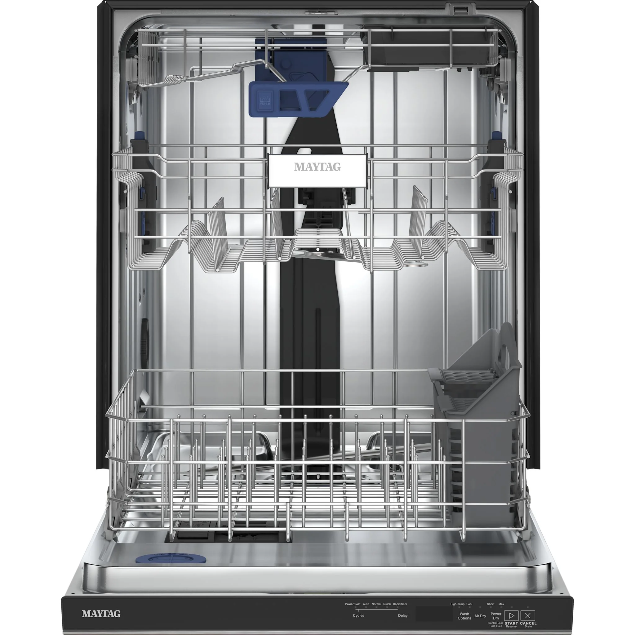 Maytag 24" Top Control Dishwasher with PowerBlast cycle and Power Dry -Fingerprint Resistant Stainless Steel (MDPS7024SZ) - Image 3