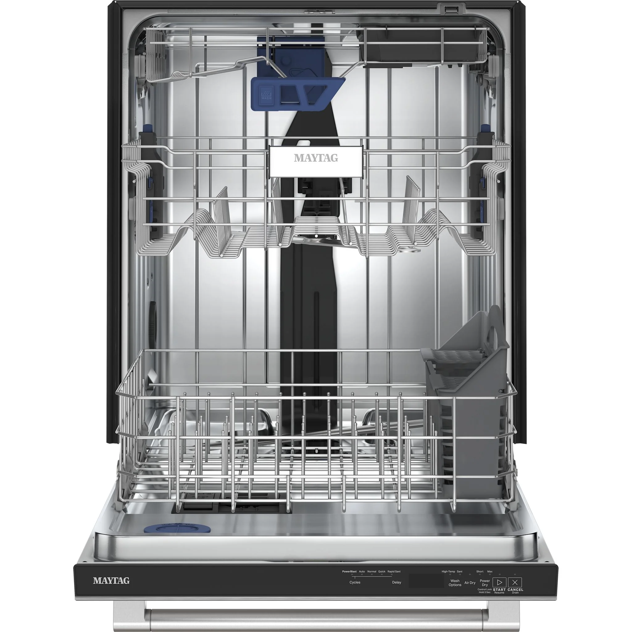 Maytag 24" Top Control Dishwasher with PowerBlast cycle and Power Dry -Fingerprint Resistant Stainless Steel (MDTS7024SZ) - Image 4