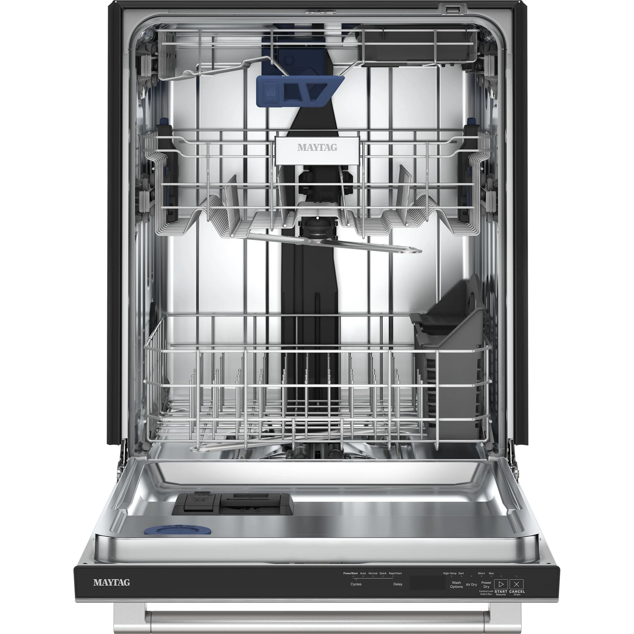 Maytag 24" Top Control Dishwasher with PowerBlast cycle and Power Dry -Fingerprint Resistant Stainless Steel (MDTS7024SZ) - Image 5