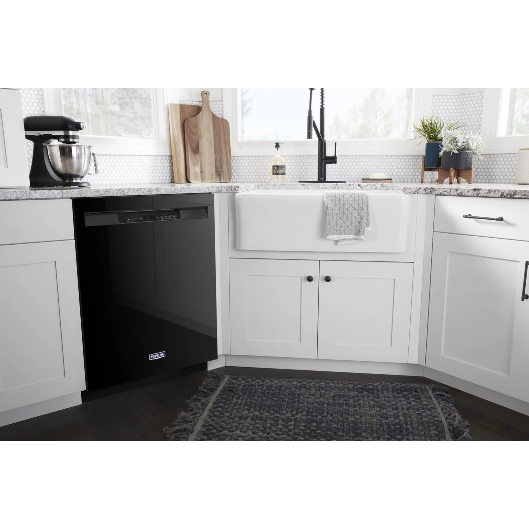 Maytag Stainless steel tub dishwasher with Dual Power Filtration -Black (MDB4949SKB) - Image 11