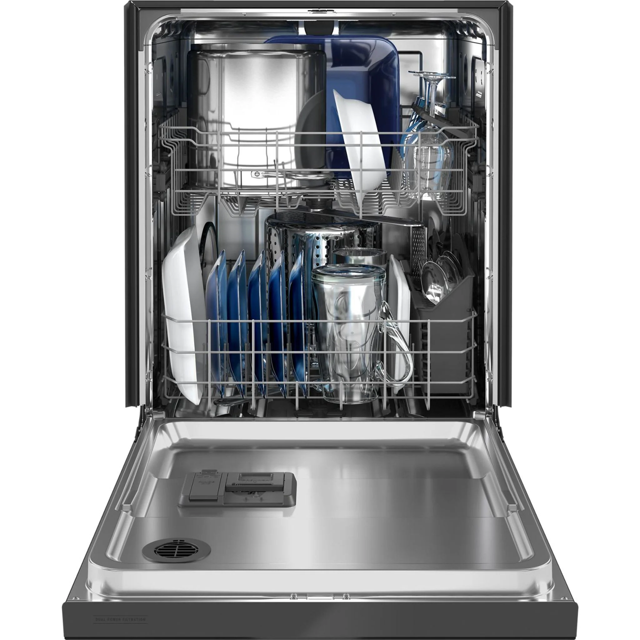 Maytag Stainless steel tub dishwasher with Dual Power Filtration -Black (MDB4949SKB) - Image 26