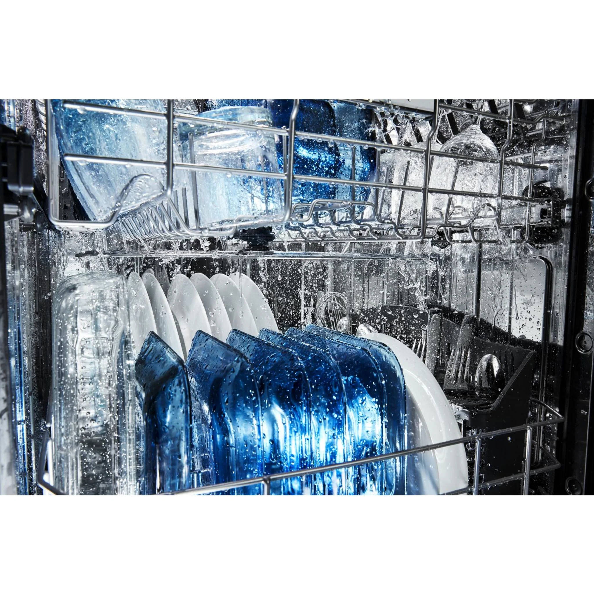 Maytag Stainless steel tub dishwasher with Dual Power Filtration -White (MDB4949SKW) - Image 17