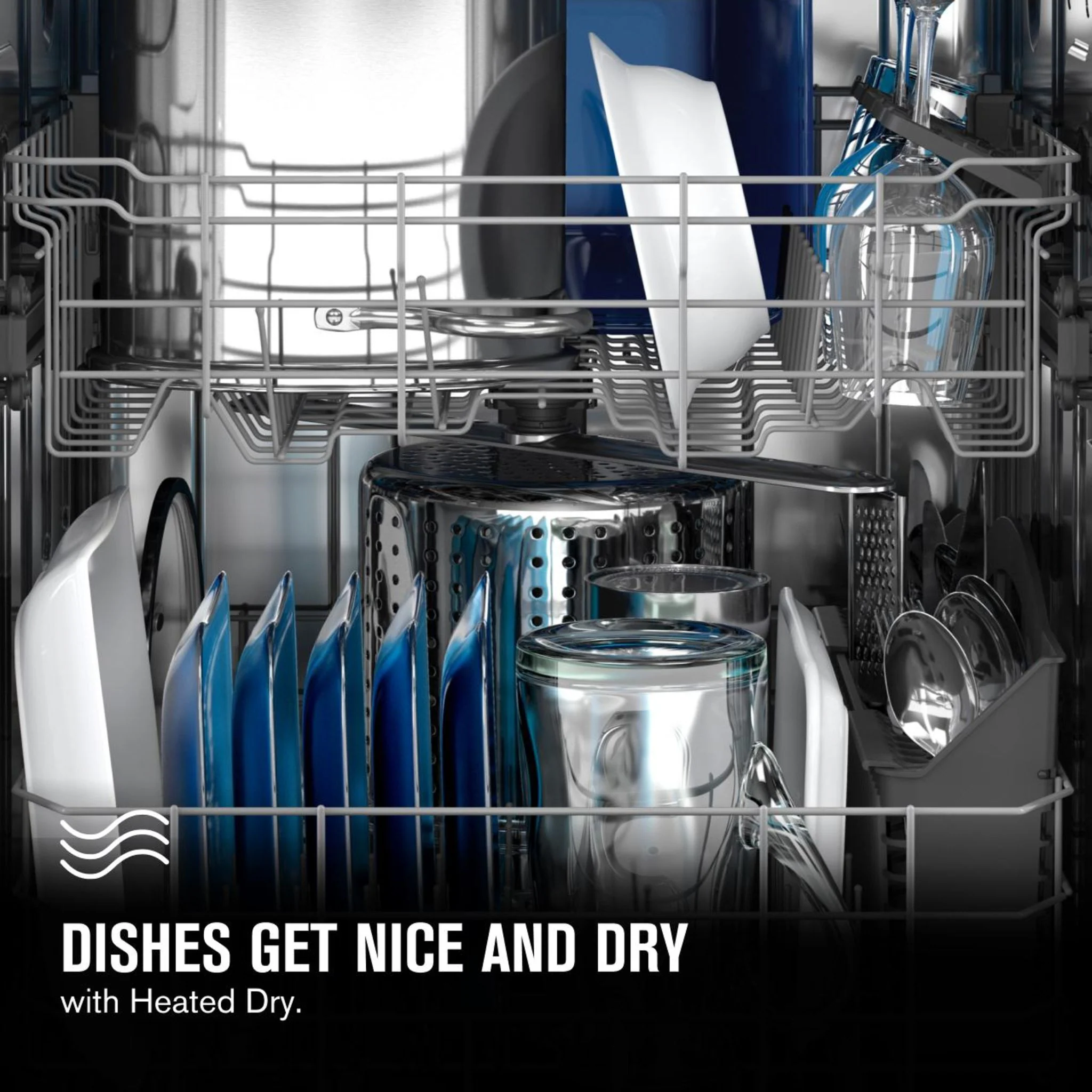 Maytag Stainless steel tub dishwasher with Dual Power Filtration -White (MDB4949SKW) - Image 46