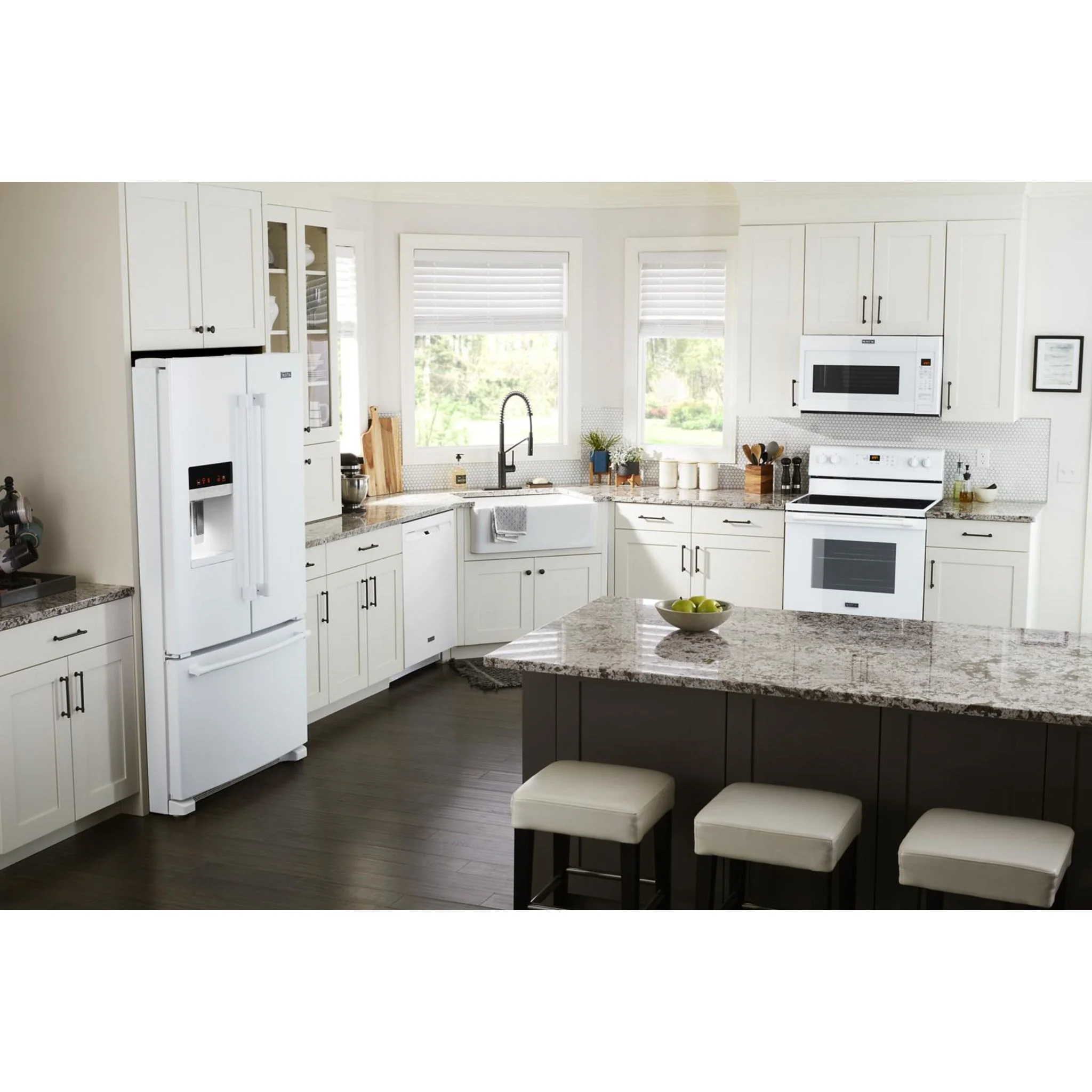 Maytag Stainless steel tub dishwasher with Dual Power Filtration -White (MDB4949SKW) - Image 7