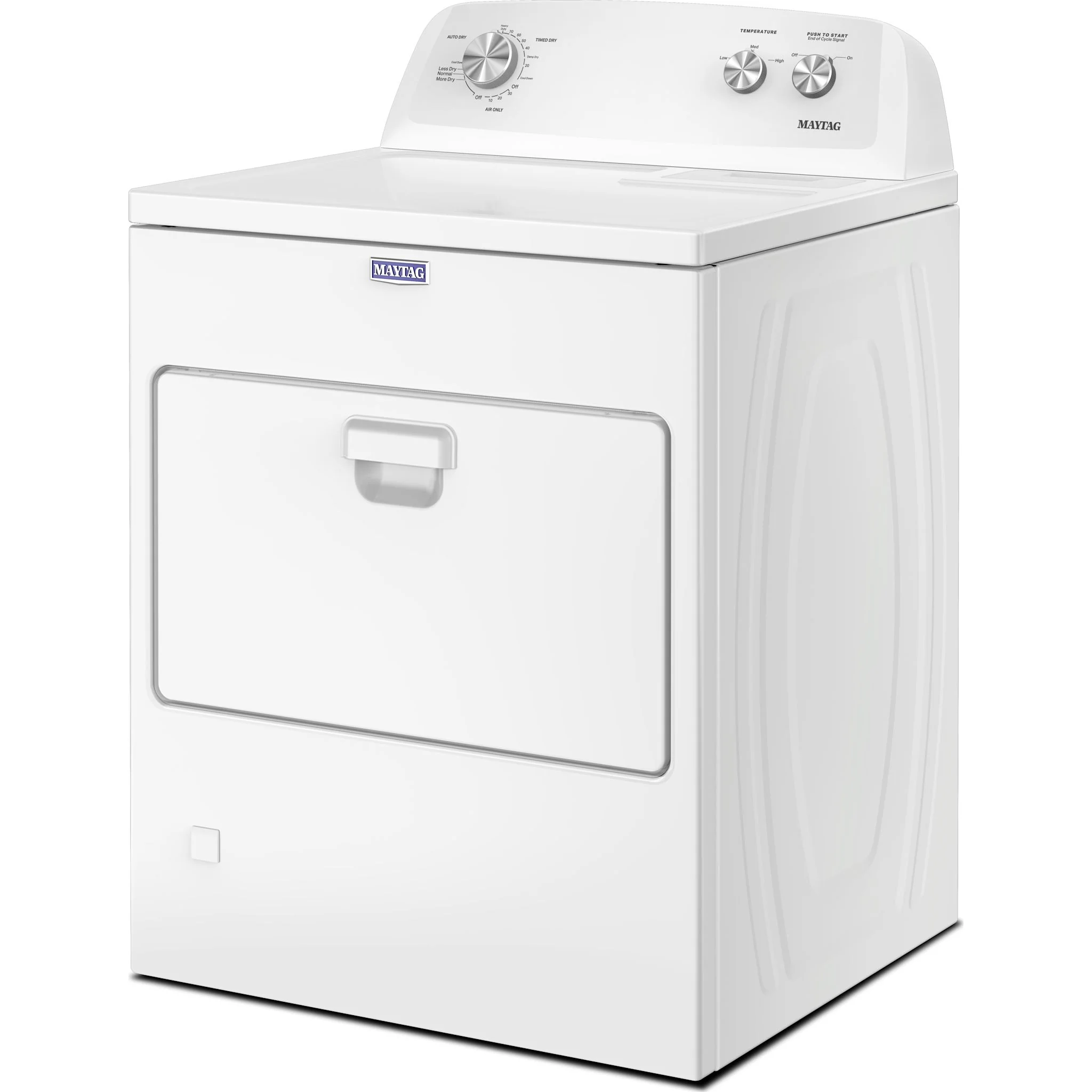 Maytag Top Load Gas Wrinkle Prevent Dryer - 7.0 cu. ft. -White (MGD4005SW) - Image 3