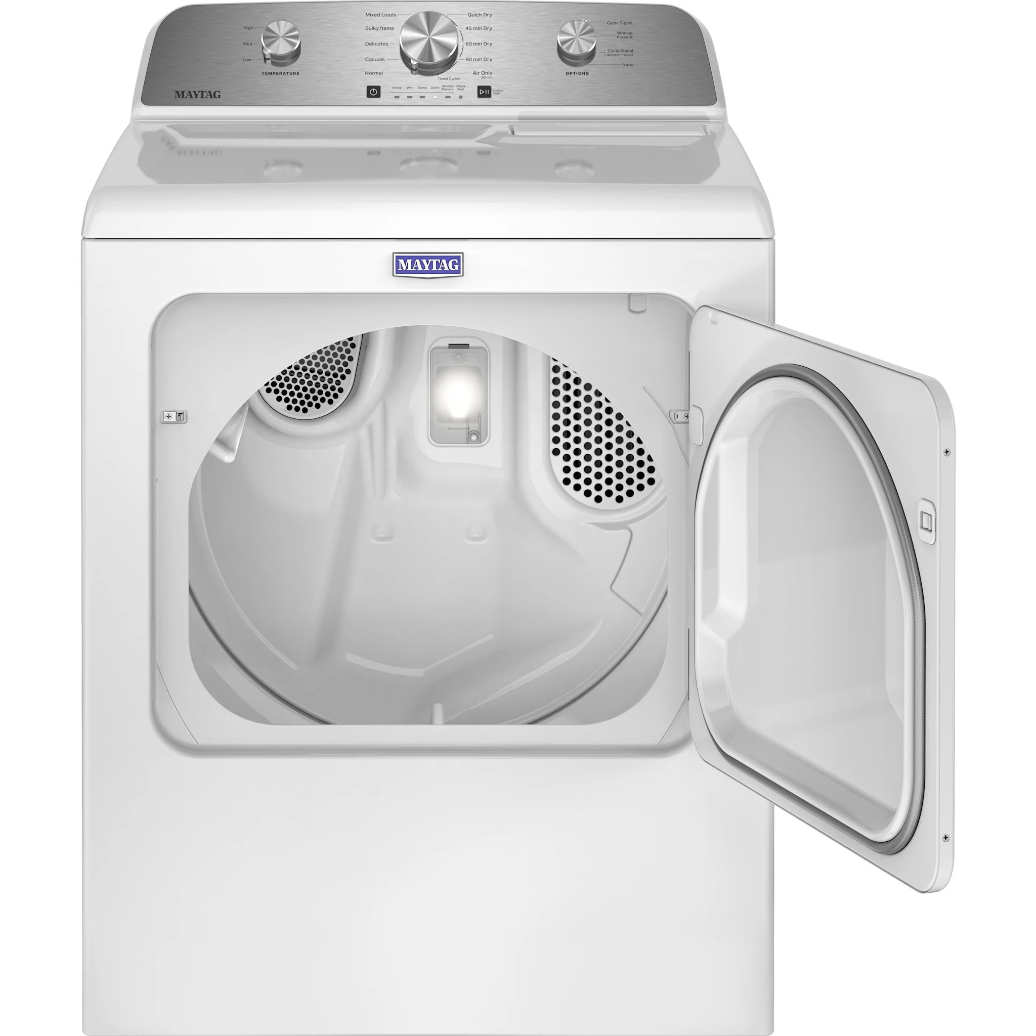 Maytag 7.0 Cu. Ft. Capacity Gas Dryer - White (MGD4205SW) - Image 4