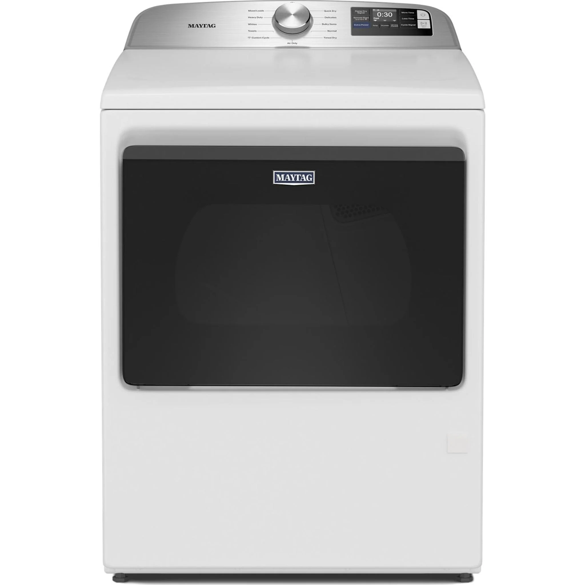 Maytag 7.4 Cu. Ft. Top Load Gas Dryer with Extra Power and Advanced Moisture Sensing - White (MGD6205RW)