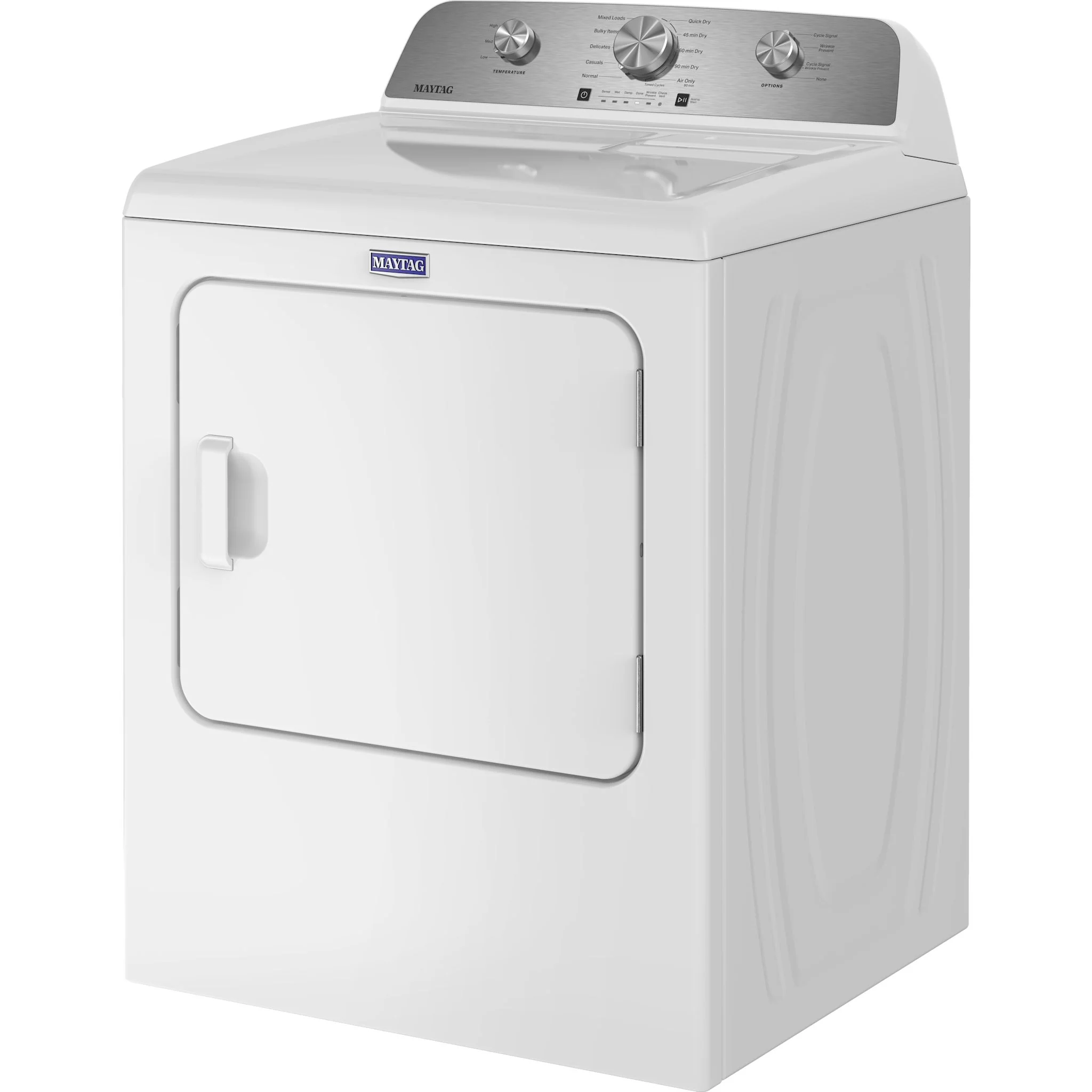 Maytag 7.0 Cu. Ft. Capacity Electric Dryer - White (YMED4205SW) - Image 5