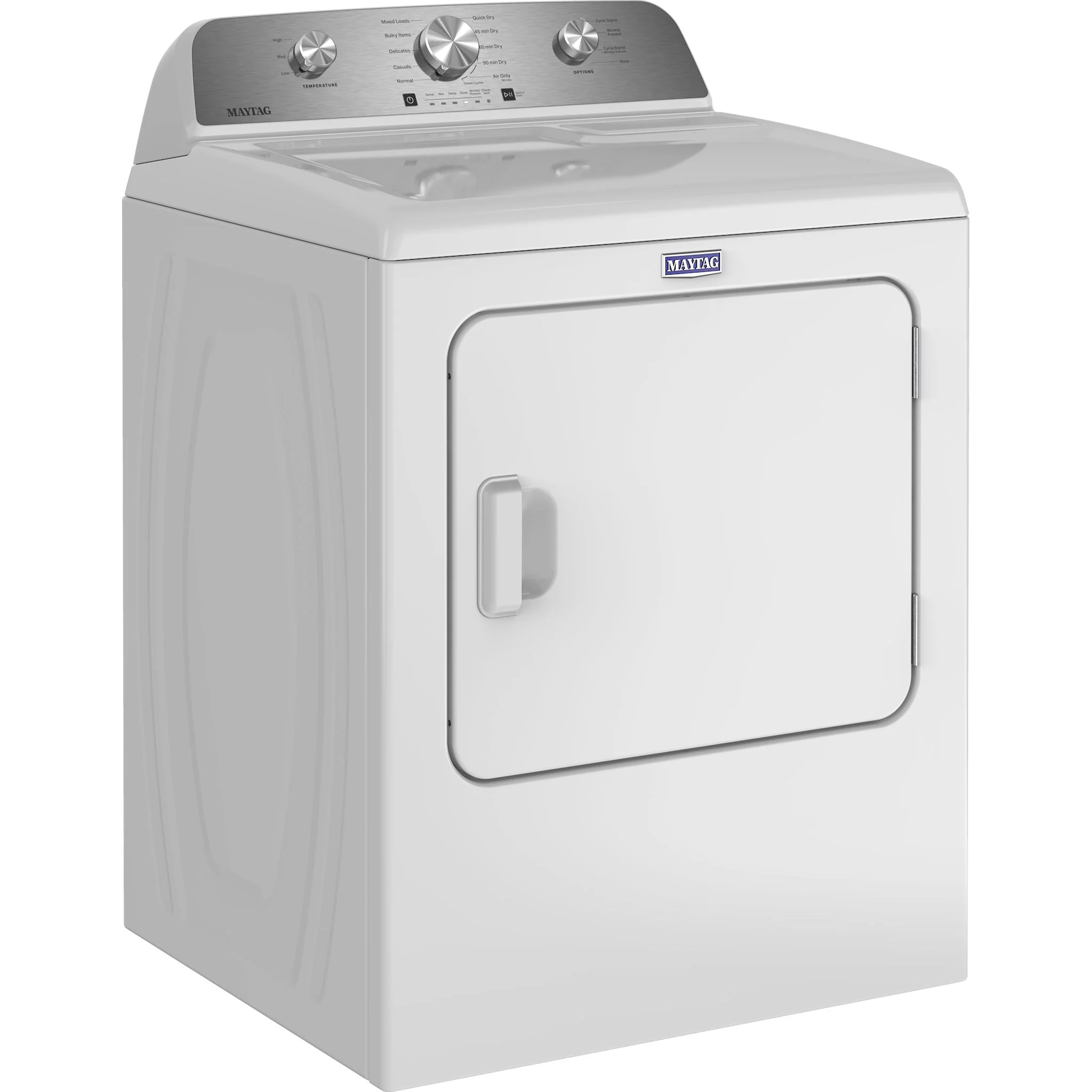 Maytag 7.0 Cu. Ft. Capacity Electric Dryer - White (YMED4205SW) - Image 6