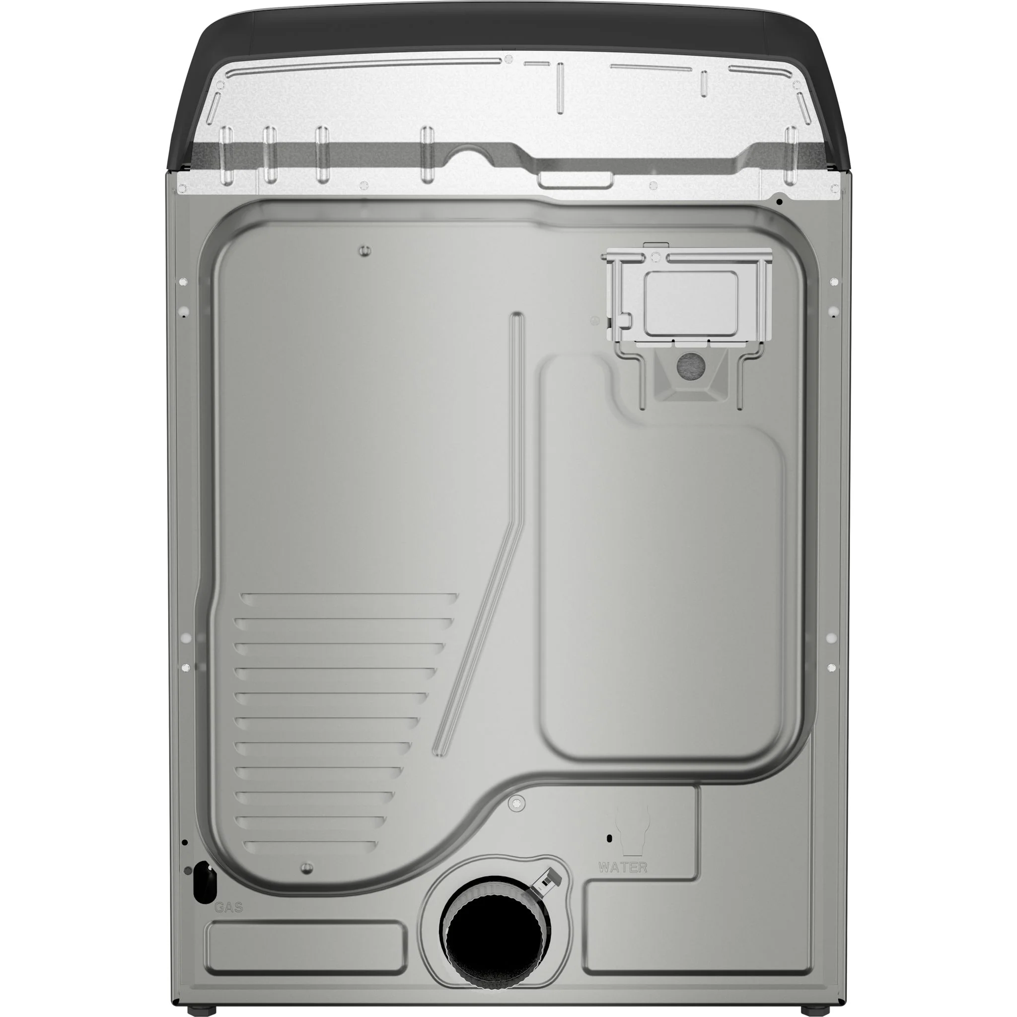 Maytag 7.4 Cu. Ft. Top Load Electric Dryer with Extra Power and Advanced Moisture Sensing - Radiant Silver (YMED6205RR) - Image 6