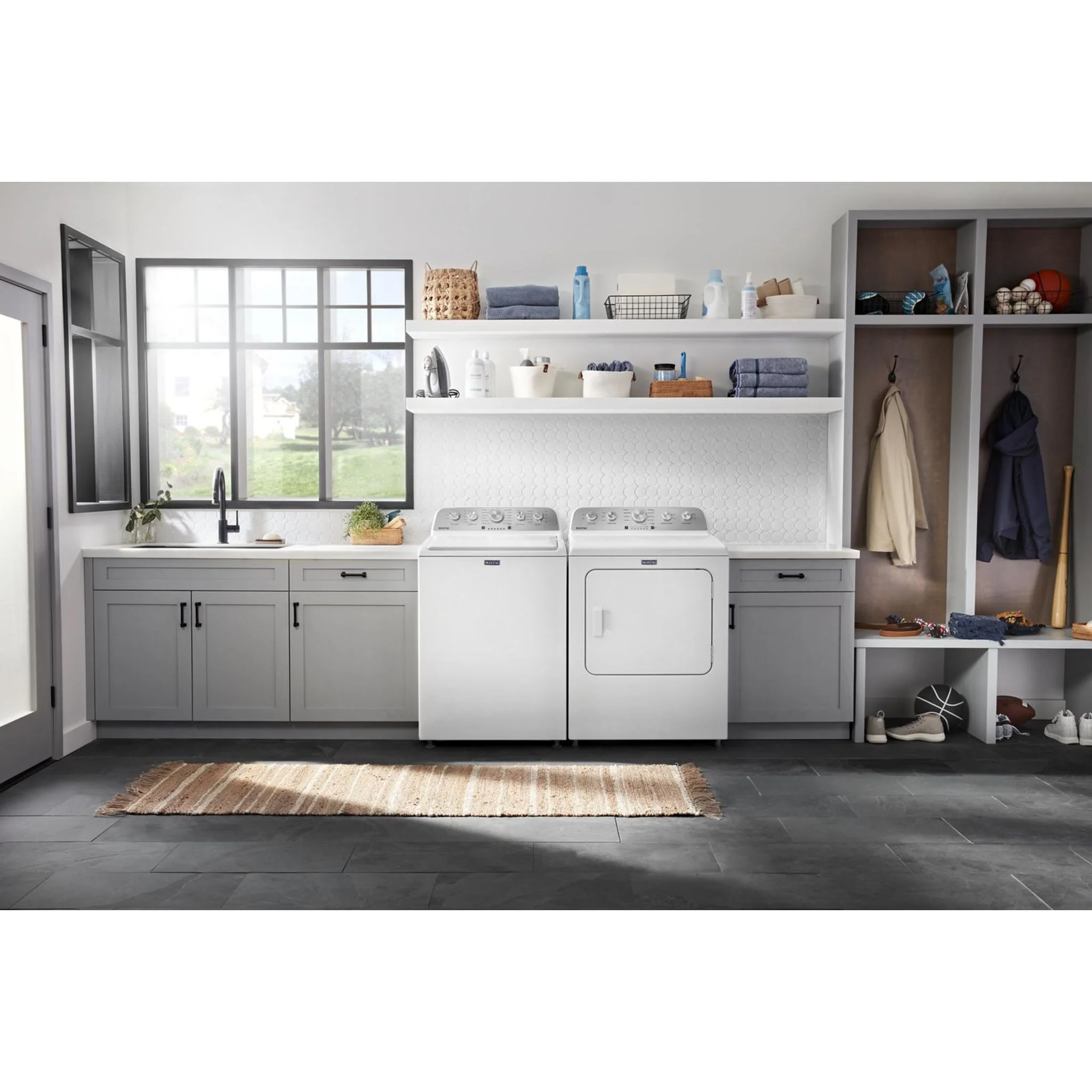 Maytag Top Load Electric Dryer with Extra Power - 7.0 cu. ft. -White (YMED5030MW) - Image 26