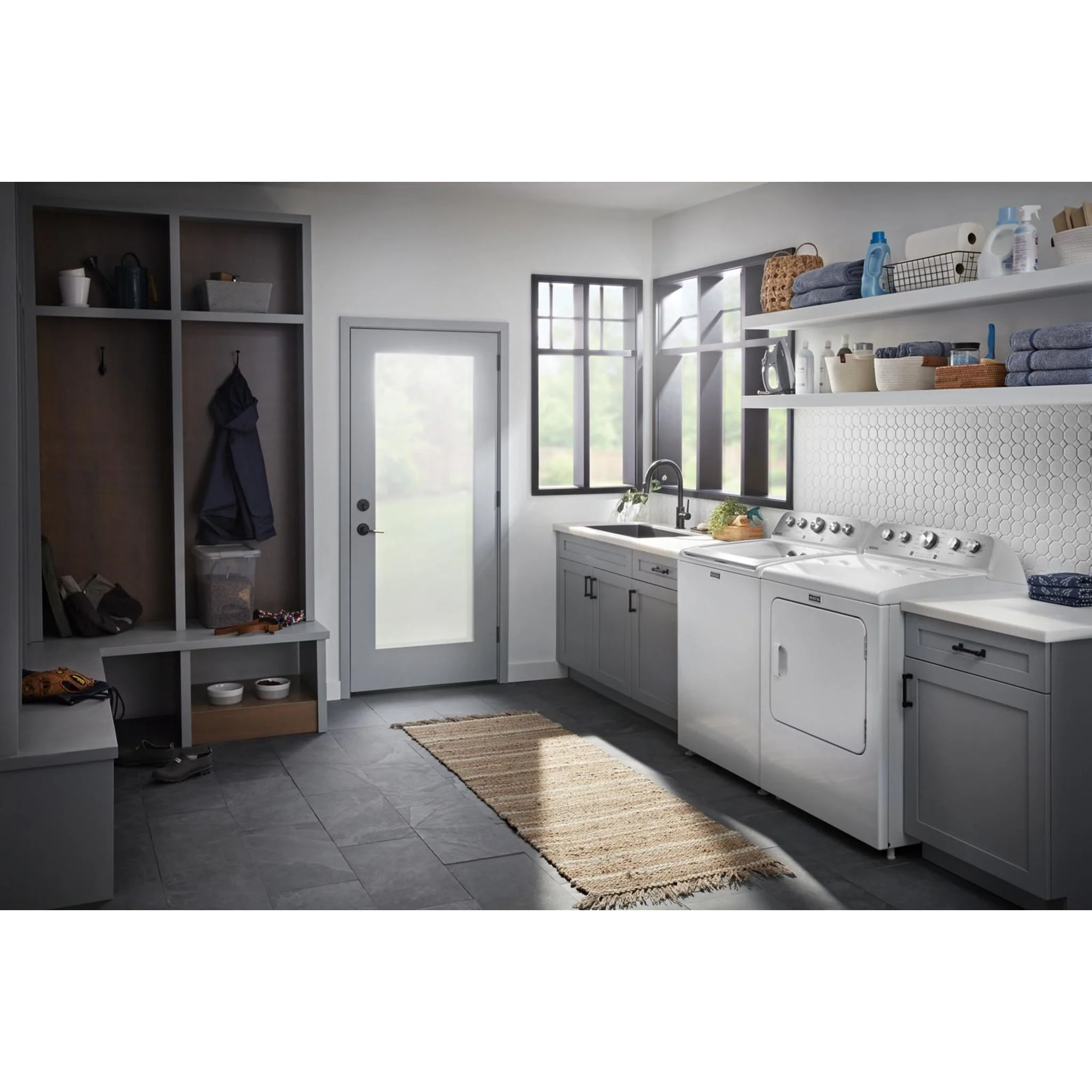 Maytag Top Load Electric Dryer with Steam-Enhanced Cycles - 7.0 cu. ft. -White (YMED5430MW) - Image 15