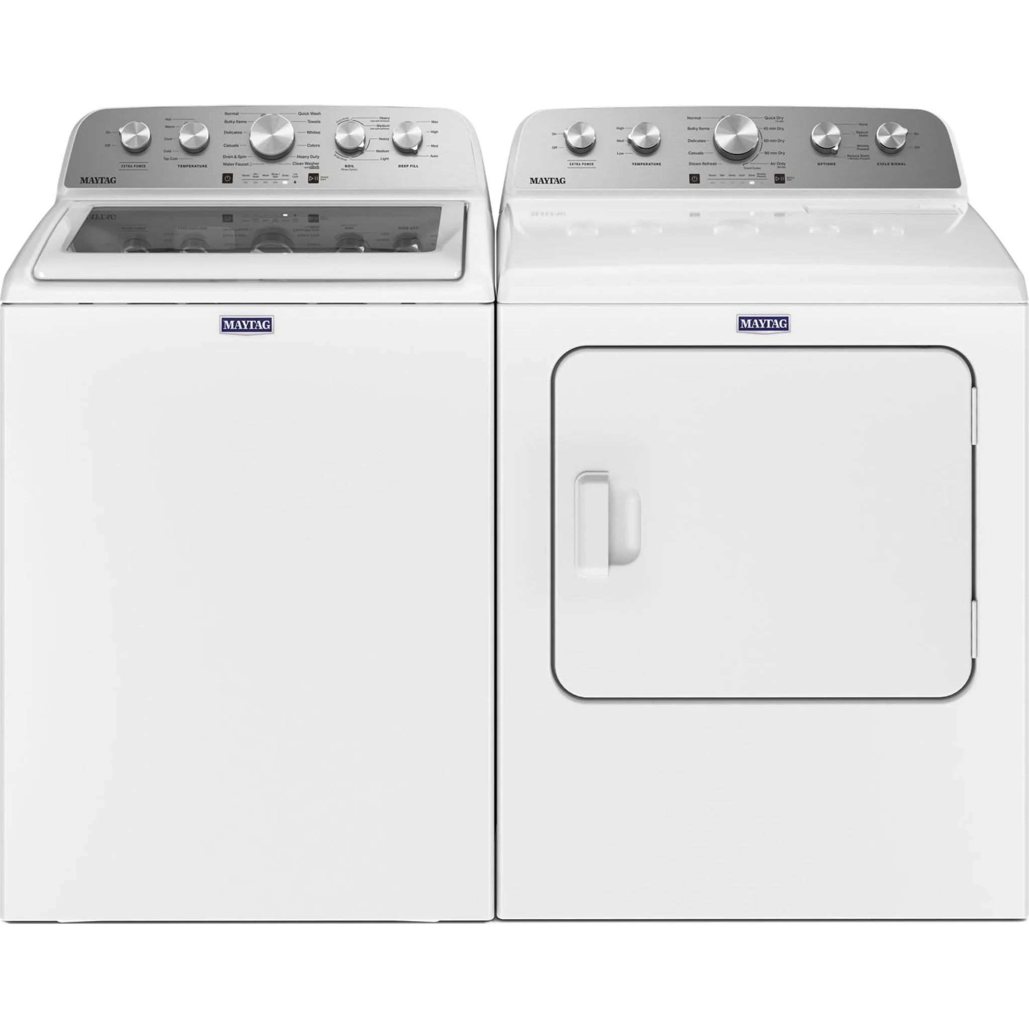 Maytag Top Load Electric Dryer with Steam-Enhanced Cycles - 7.0 cu. ft. -White (YMED5430MW) - Image 16