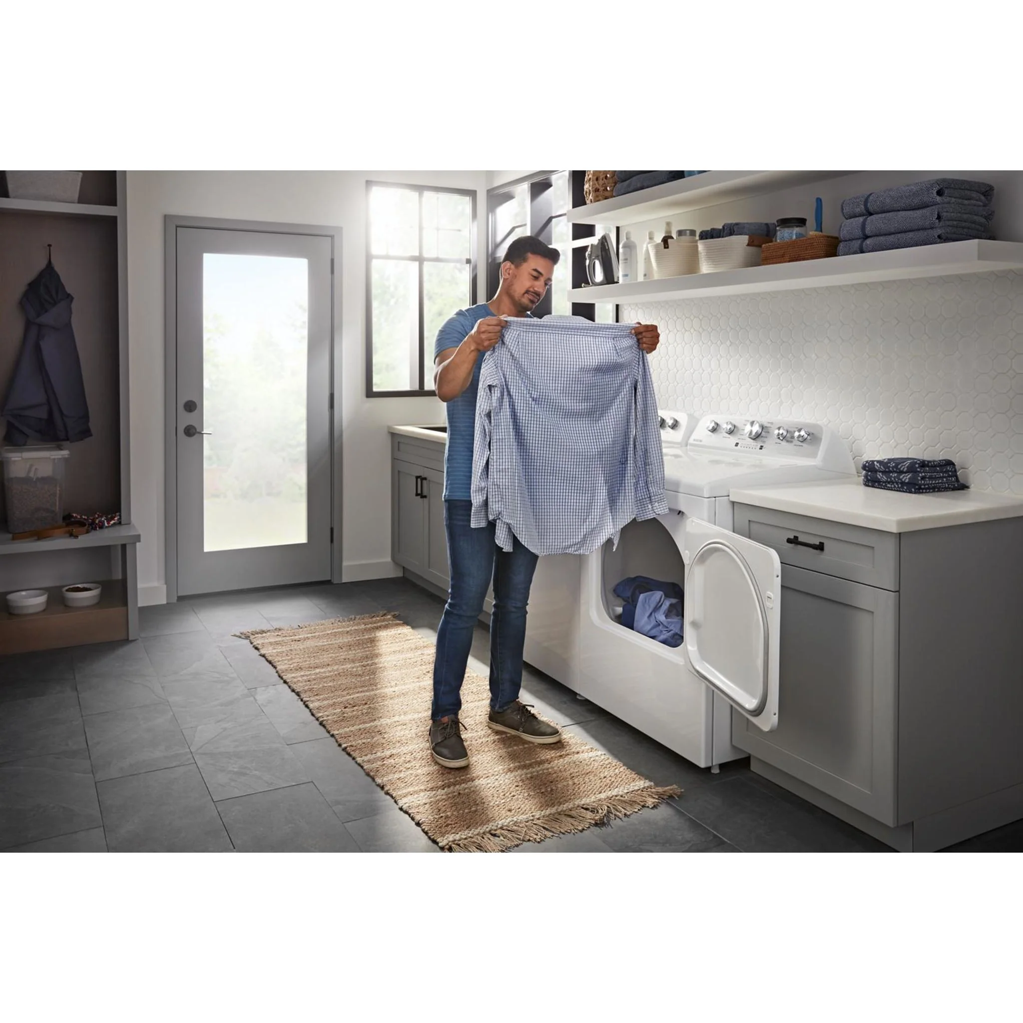 Maytag Top Load Electric Dryer with Steam-Enhanced Cycles - 7.0 cu. ft. -White (YMED5430MW) - Image 29