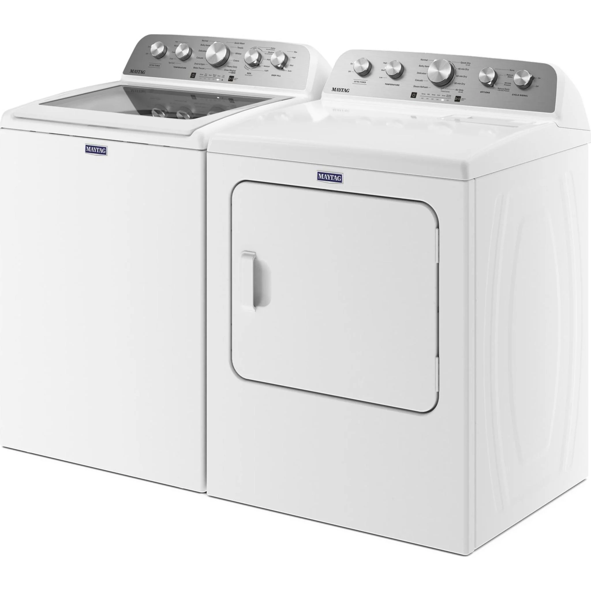 Maytag Top Load Electric Dryer with Steam-Enhanced Cycles - 7.0 cu. ft. -White (YMED5430MW) - Image 7