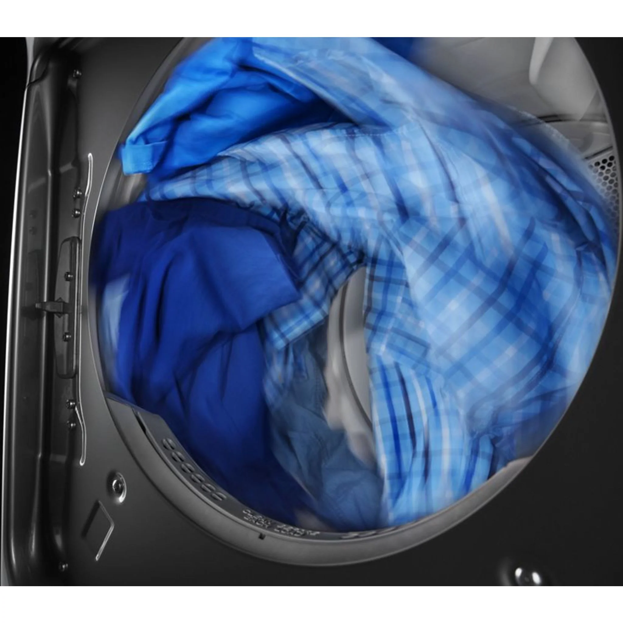 Maytag Front Load Electric Dryer with Extra Power and Quick Dry cycle - 7.3 cu. ft. -Volcano Black (YMED5630MBK) - Image 6