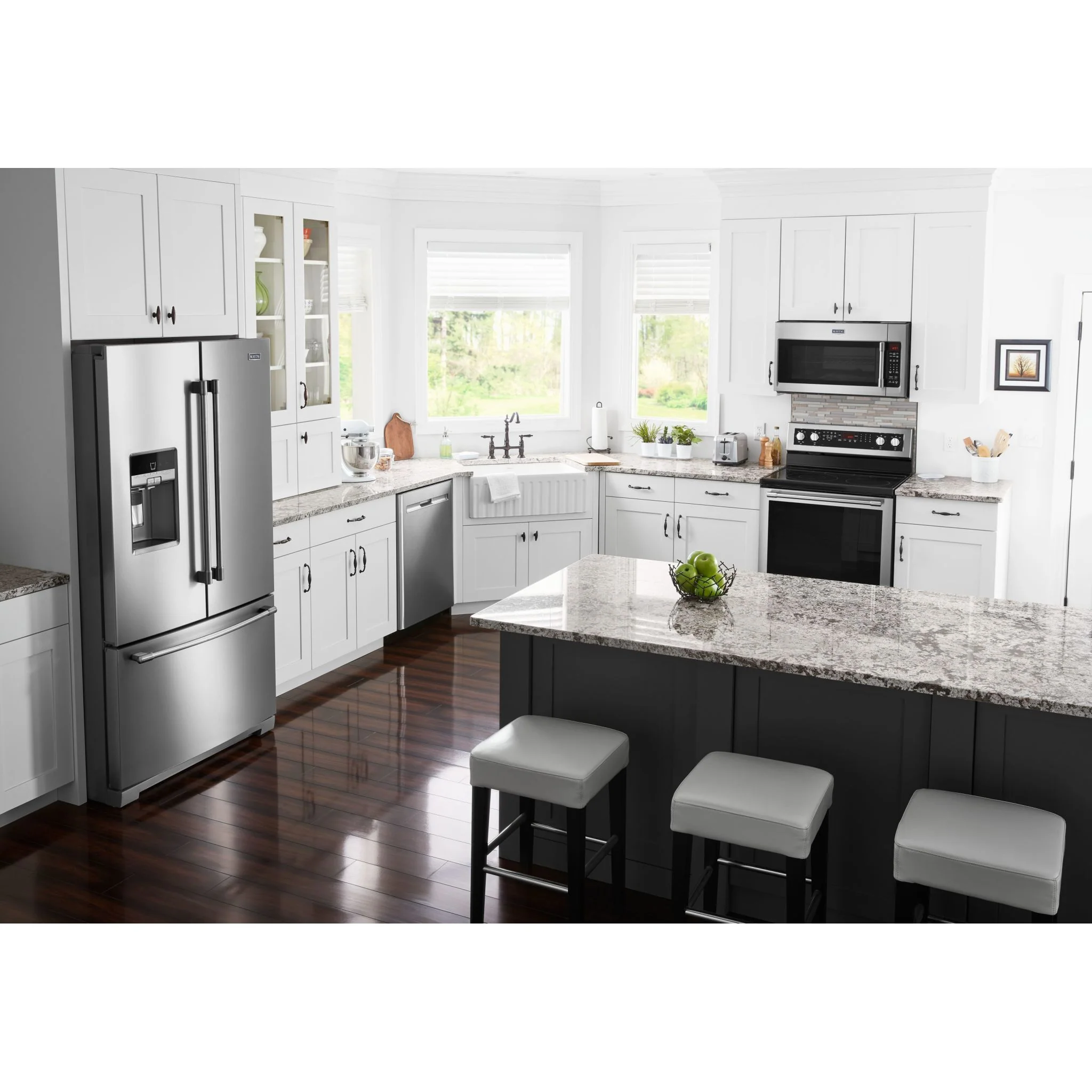 Maytag 36-Inch Wide French Door Refrigerator - 27 Cu. Ft. -Fingerprint Resistant Stainless Steel (MFT2772HEZ) - Image 4