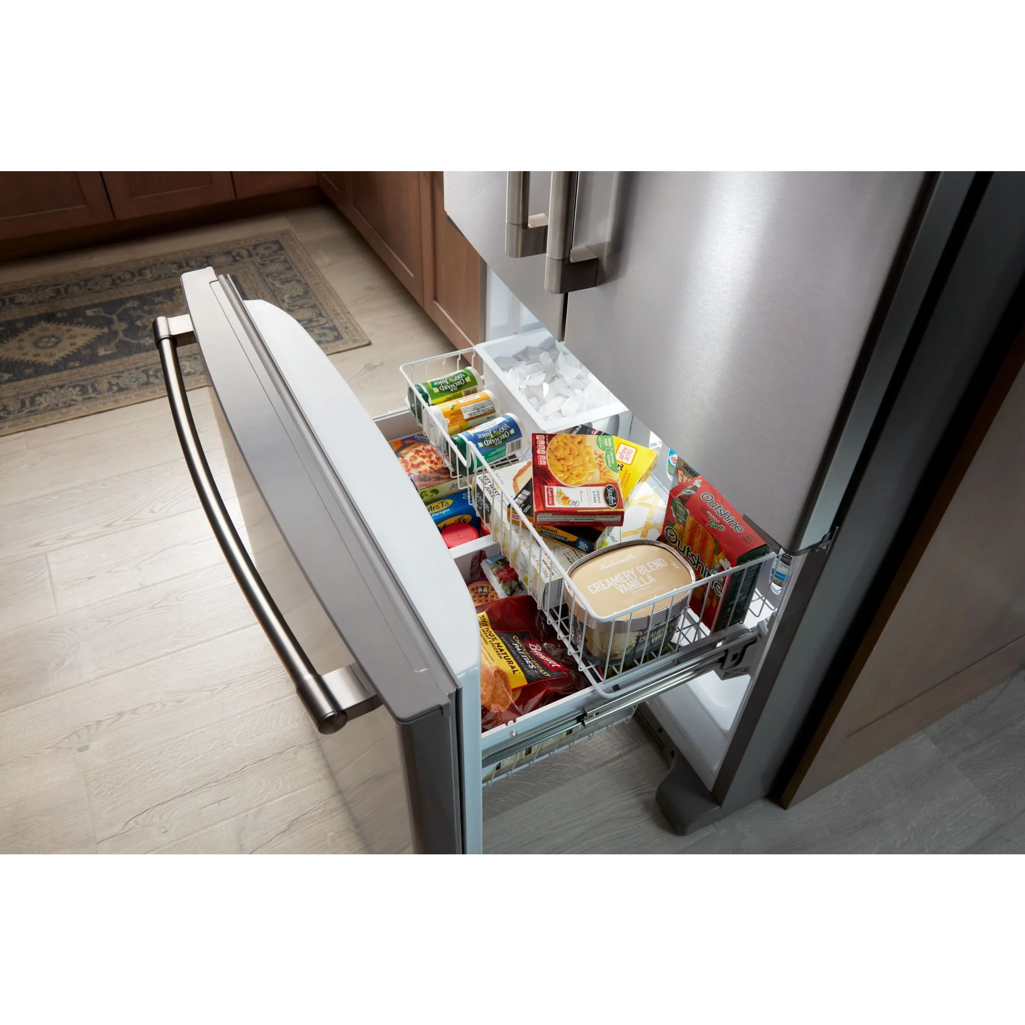 Maytag French Door Bottom Mount Refrigerator with Max Cool Setting -Fingerprint Resistant Stainless Steel (MRFF4236RZ) - Image 14