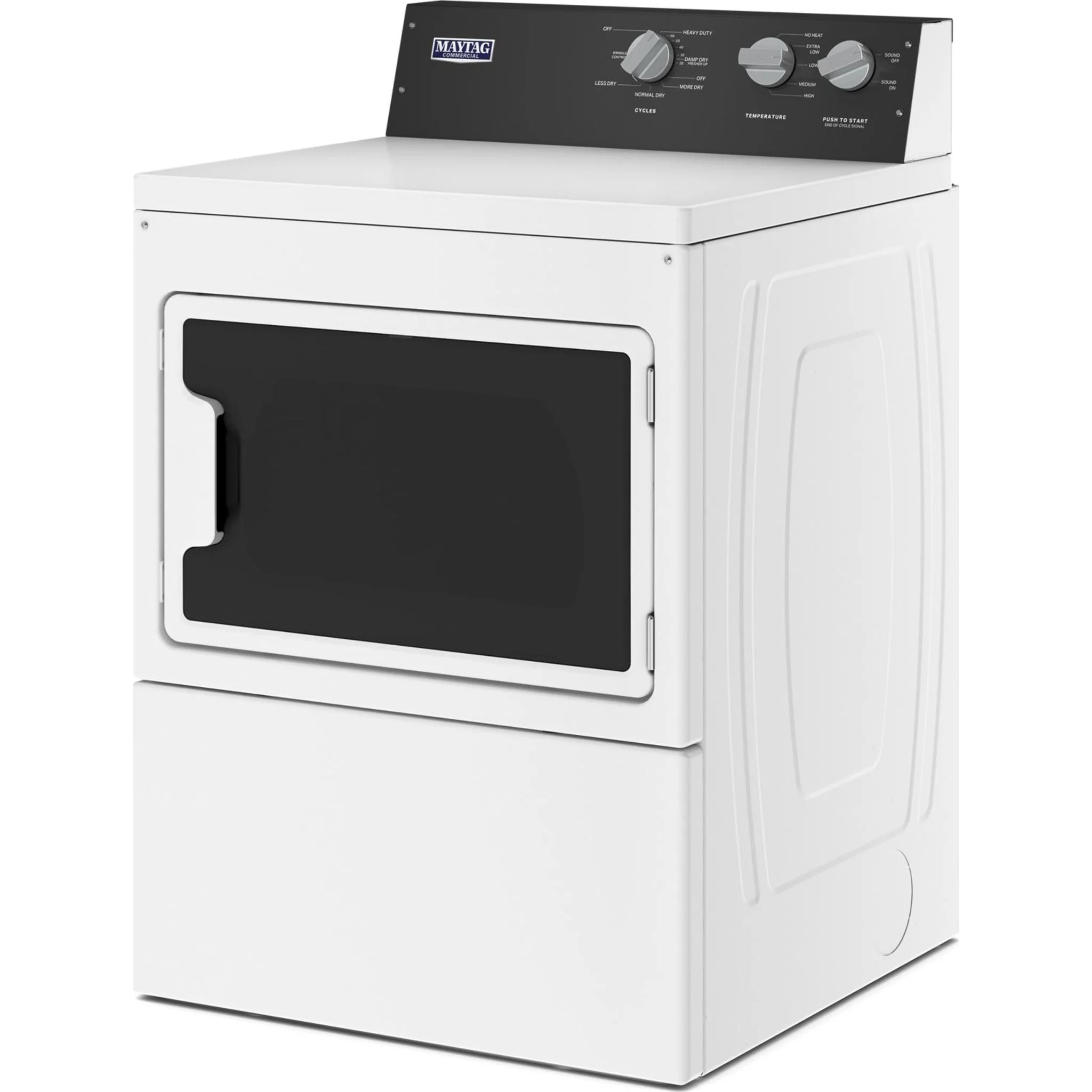 Maytag Commercial-Grade Residential Dryer - 7.4 cu. ft. -White (YMEDP586GW) - Image 15