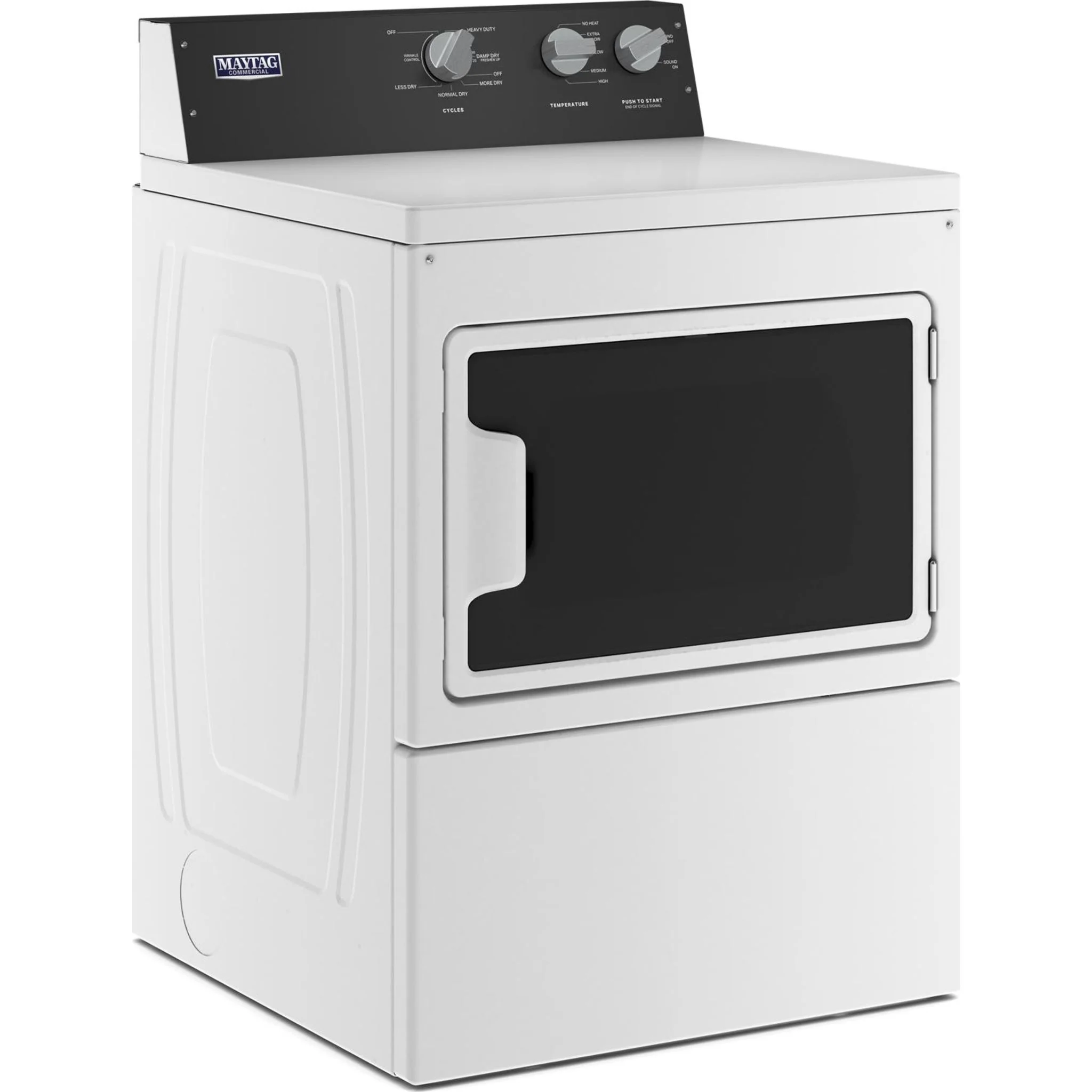 Maytag Commercial-Grade Residential Dryer - 7.4 cu. ft. -White (YMEDP586GW) - Image 4