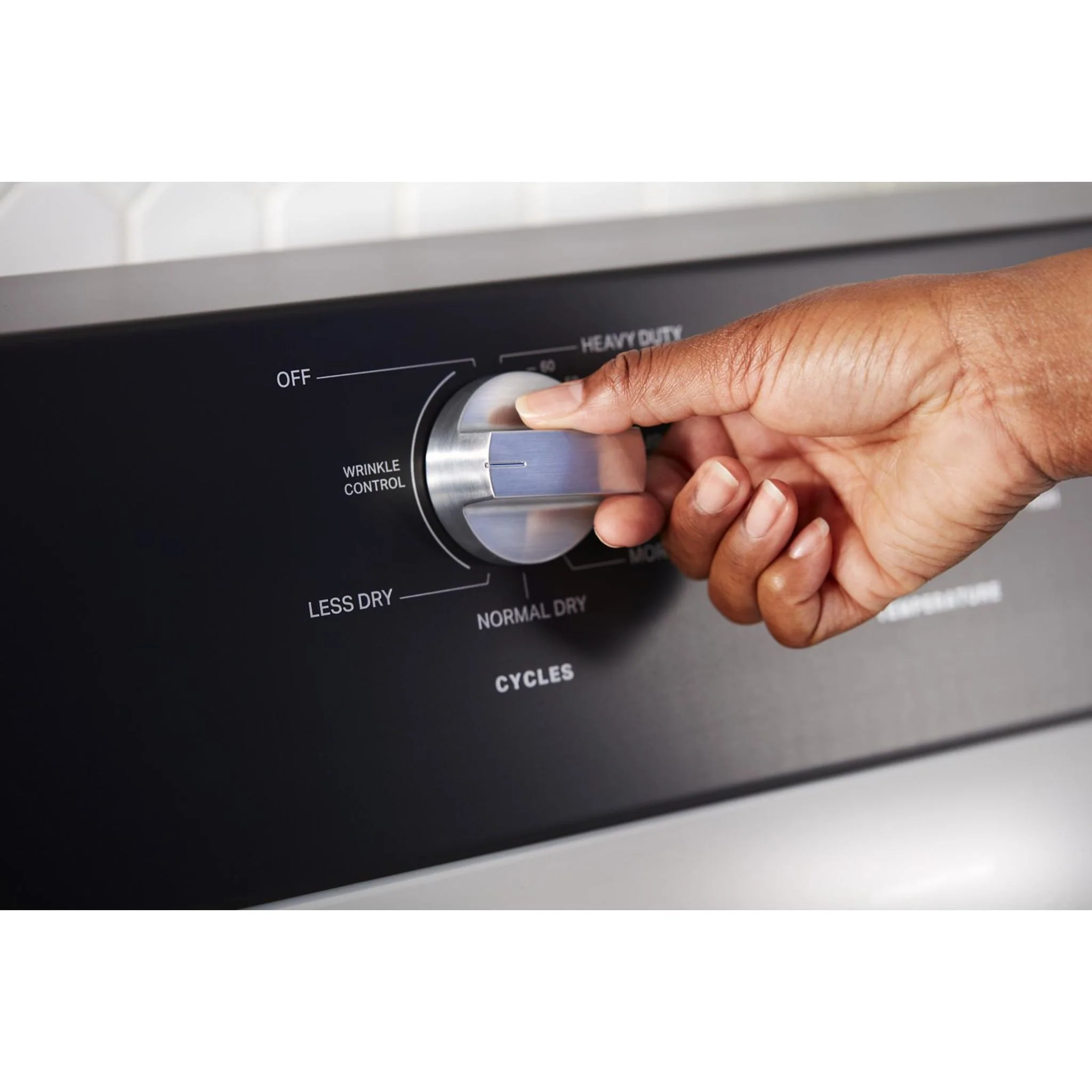 Maytag Commercial-Grade Residential Dryer - 7.4 cu. ft. -White (YMEDP586GW) - Image 9
