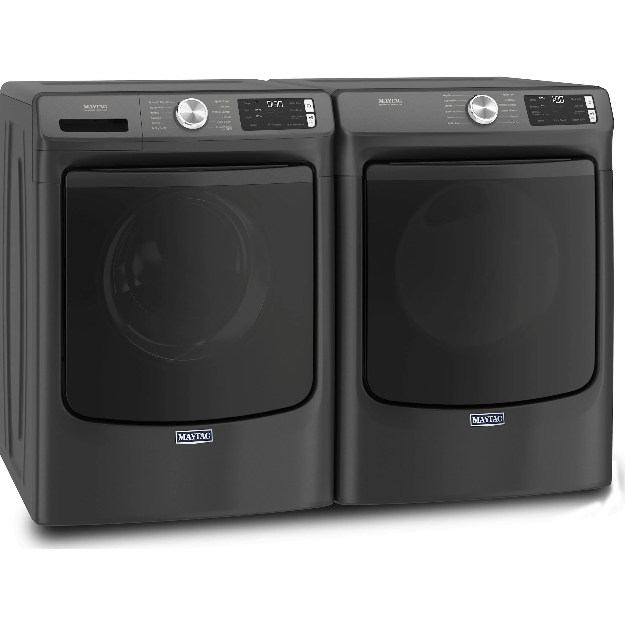 Maytag Front Load Pair (MHW6630MBK-YMED6630MBK ) - Image 2