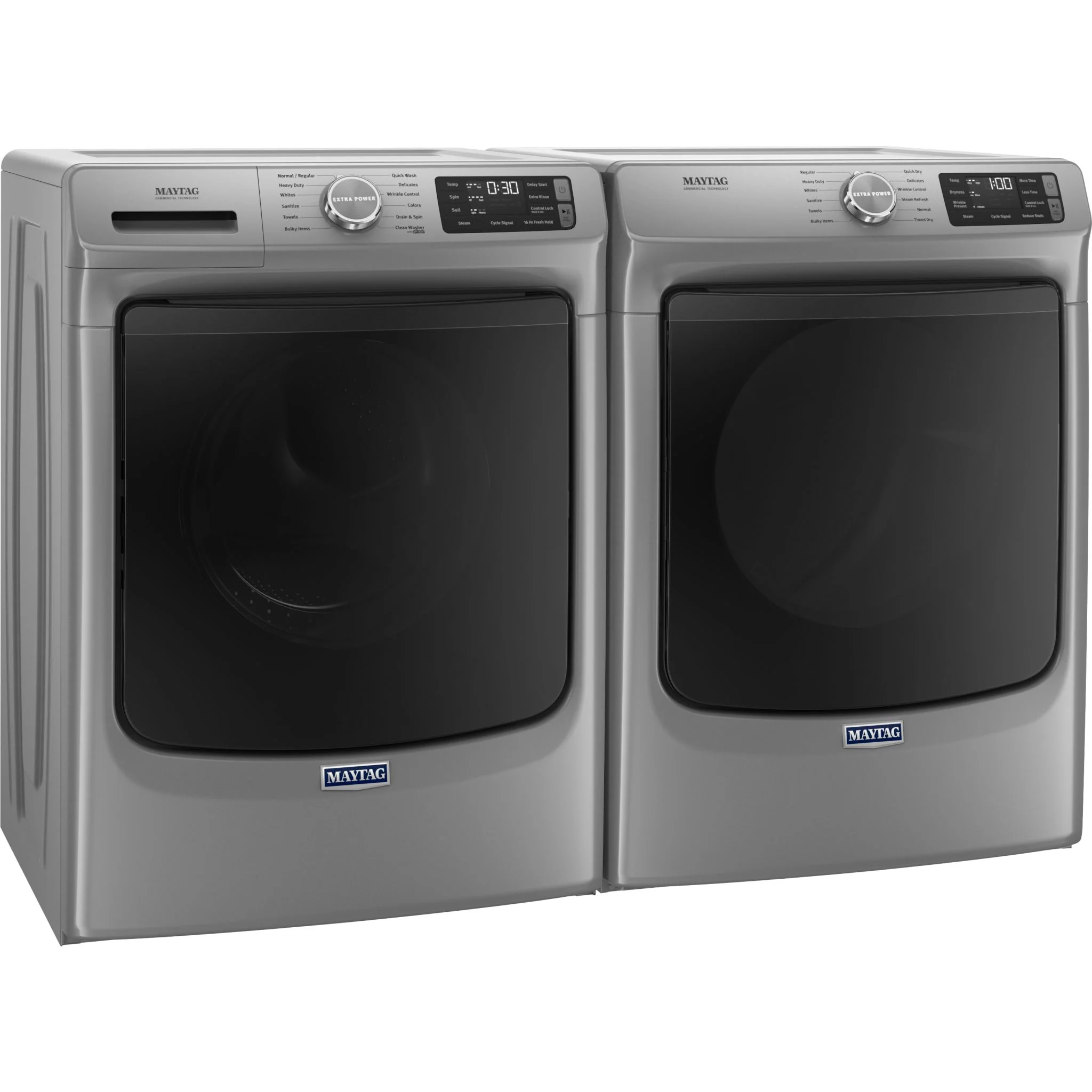 Maytag Front Load Pair (MHW6630HC-YMED6630HC) - Slate - Image 2