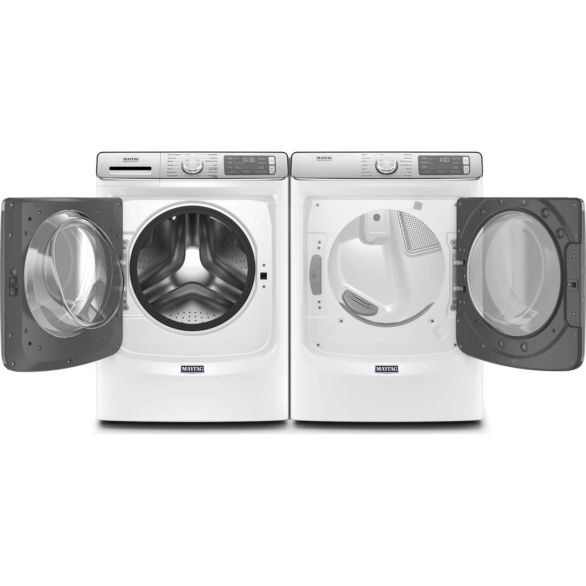 Maytag Front Load Pair (MAY1465624K) - White - Image 3
