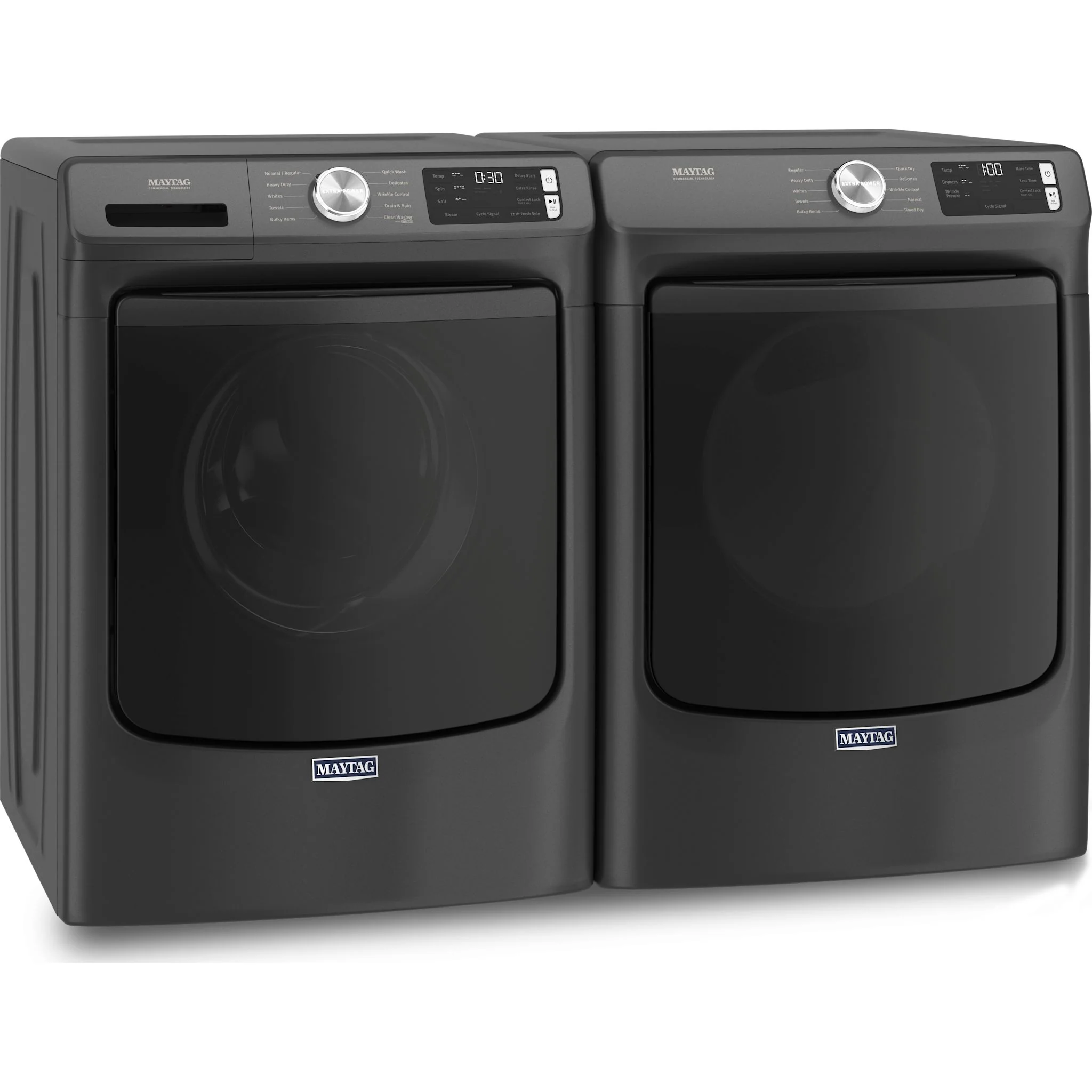Maytag Front Load Pair (MHW5630MBK-YMED5630MBK ) - Image 2
