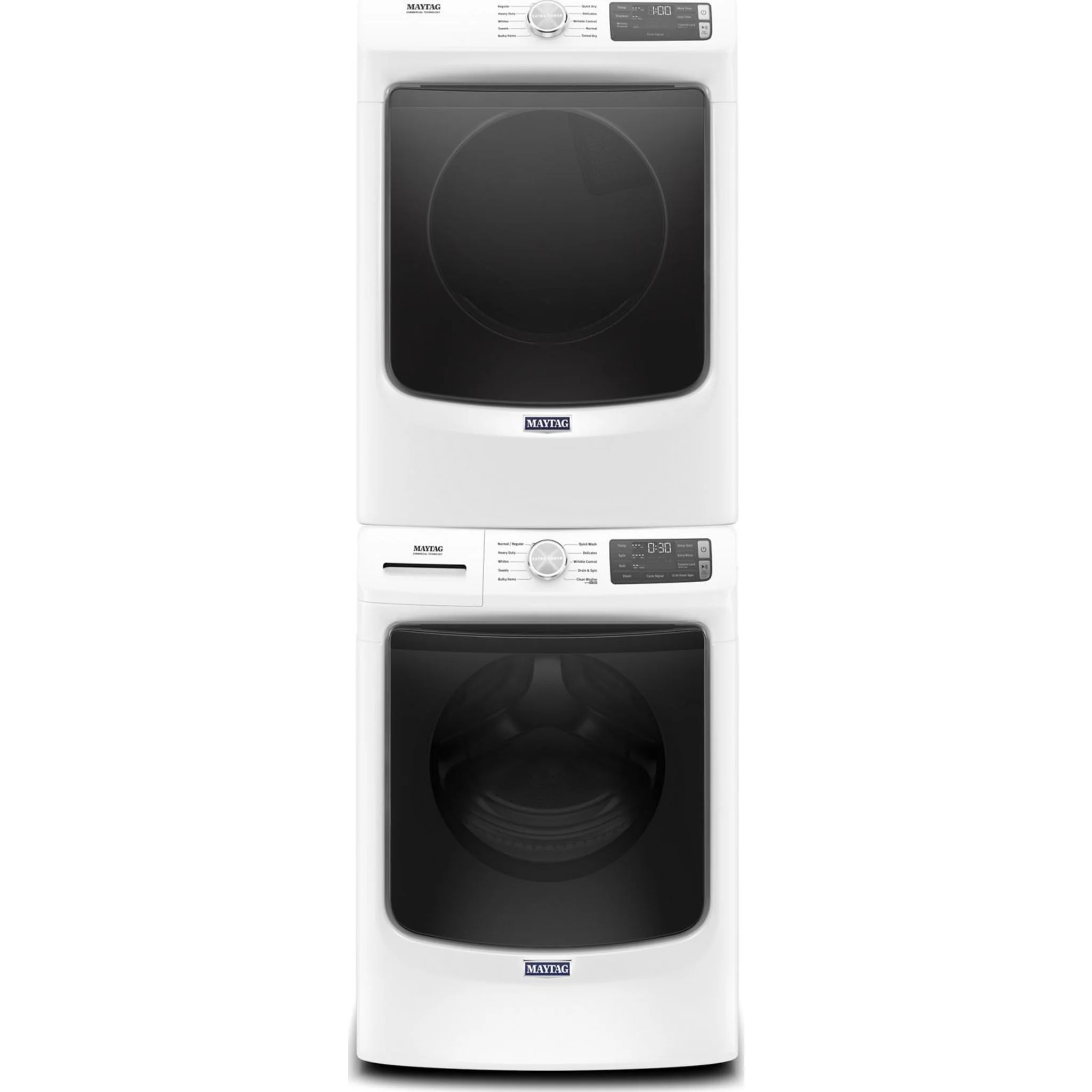 Maytag Front Load Washer with Extra Power and 12-Hr Fresh Spinoption - 5.2 cu. ft. -White (MHW5630HW) - Image 18
