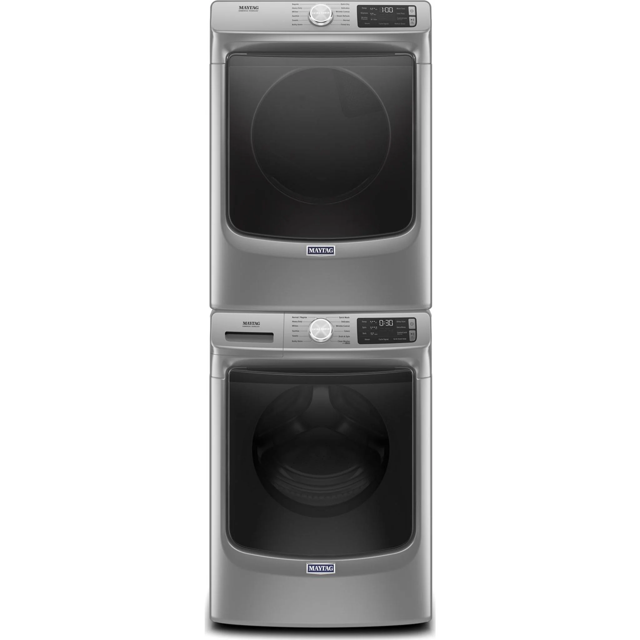 Maytag Front Load Washer with Extra Power and 16-Hr Fresh Hold option - 5.5 cu. ft. -Metallic Slate (MHW6630HC) - Image 3