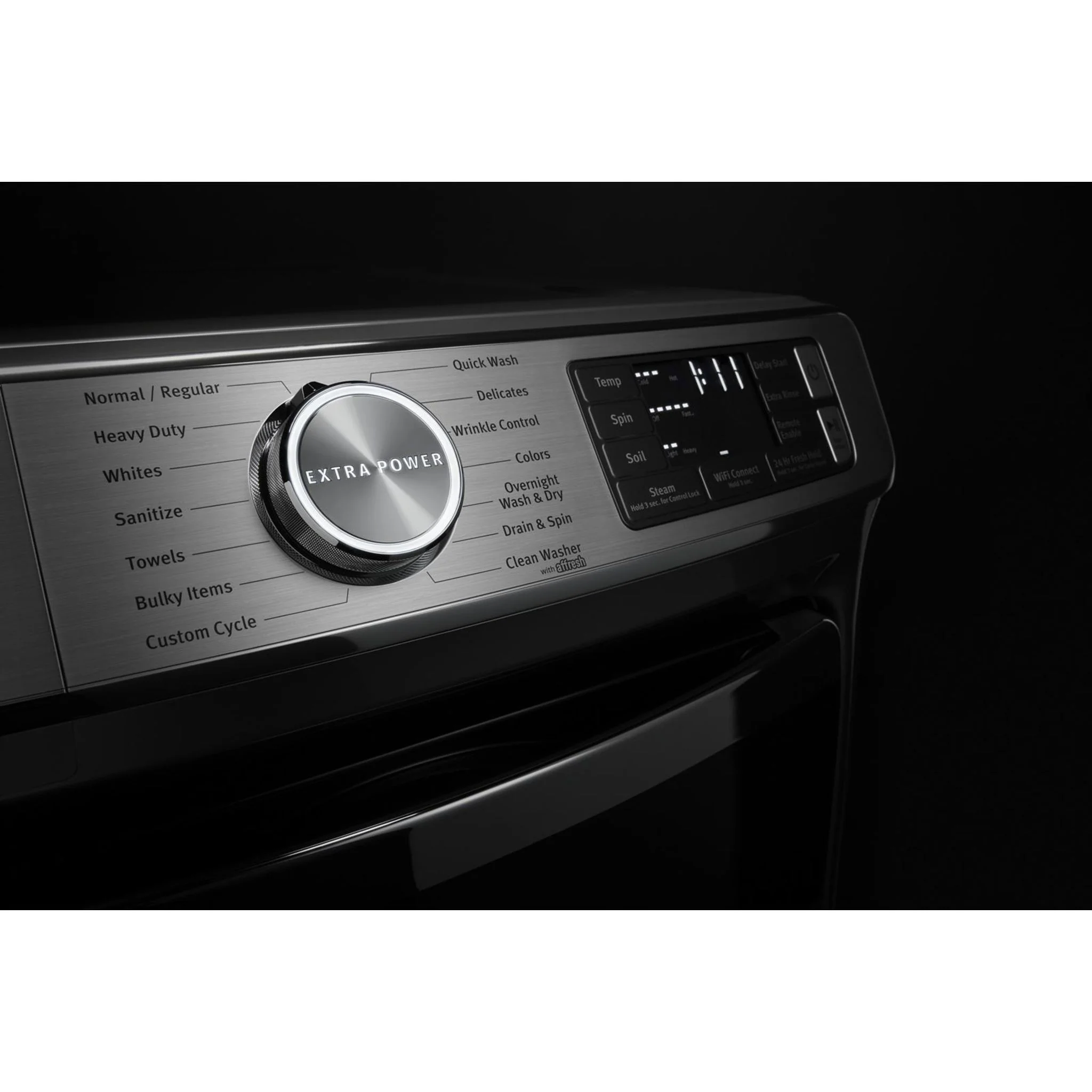 Maytag Smart Front Load Washer with Extra Power and 24-Hr Fresh Hold option - 5.8 cu. ft. -Metallic Slate (MHW8630HC) - Image 34