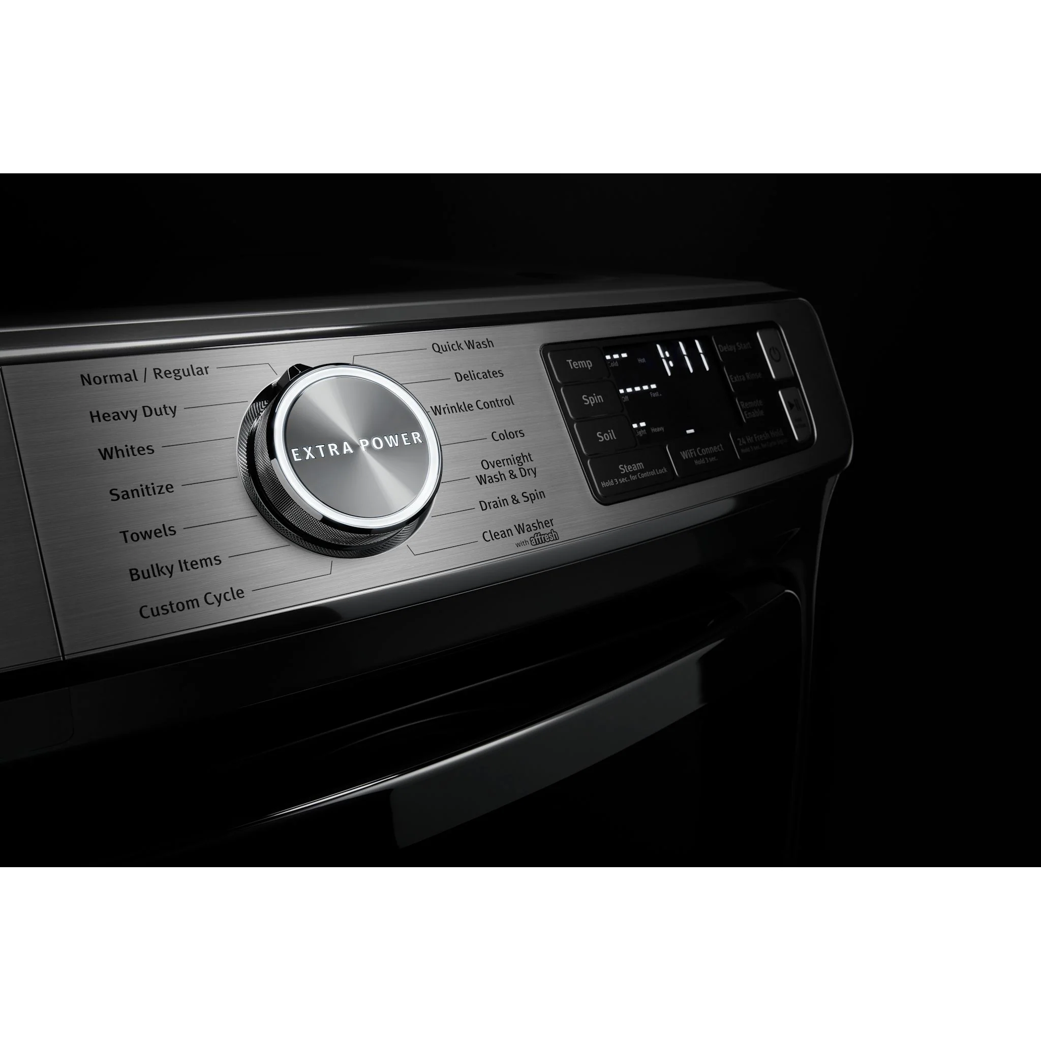 Maytag Smart Front Load Washer with Extra Power and 24-Hr Fresh Hold option - 5.8 cu. ft. -Metallic Slate (MHW8630HC) - Image 8