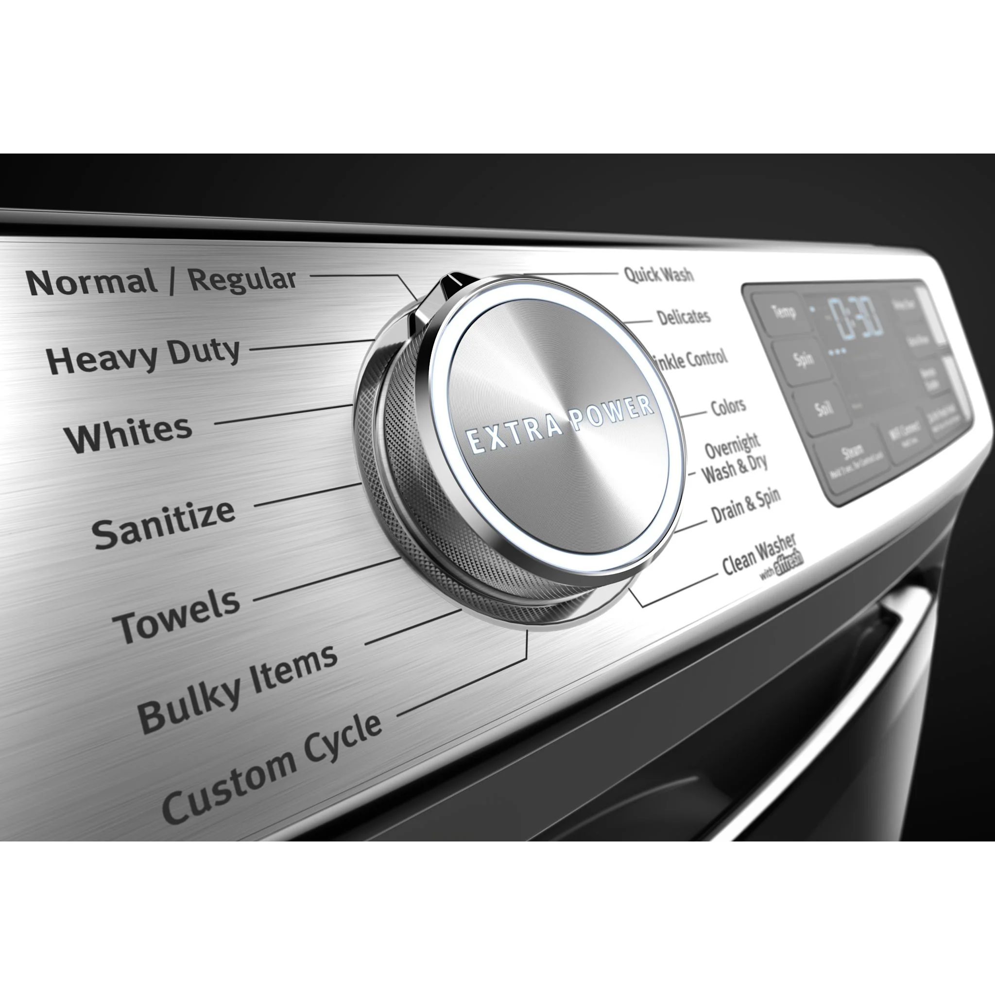 Maytag Smart Front Load Washer with Extra Power and 24-Hr Fresh Hold option - 5.8 cu. ft. -White (MHW8630HW) - Image 6