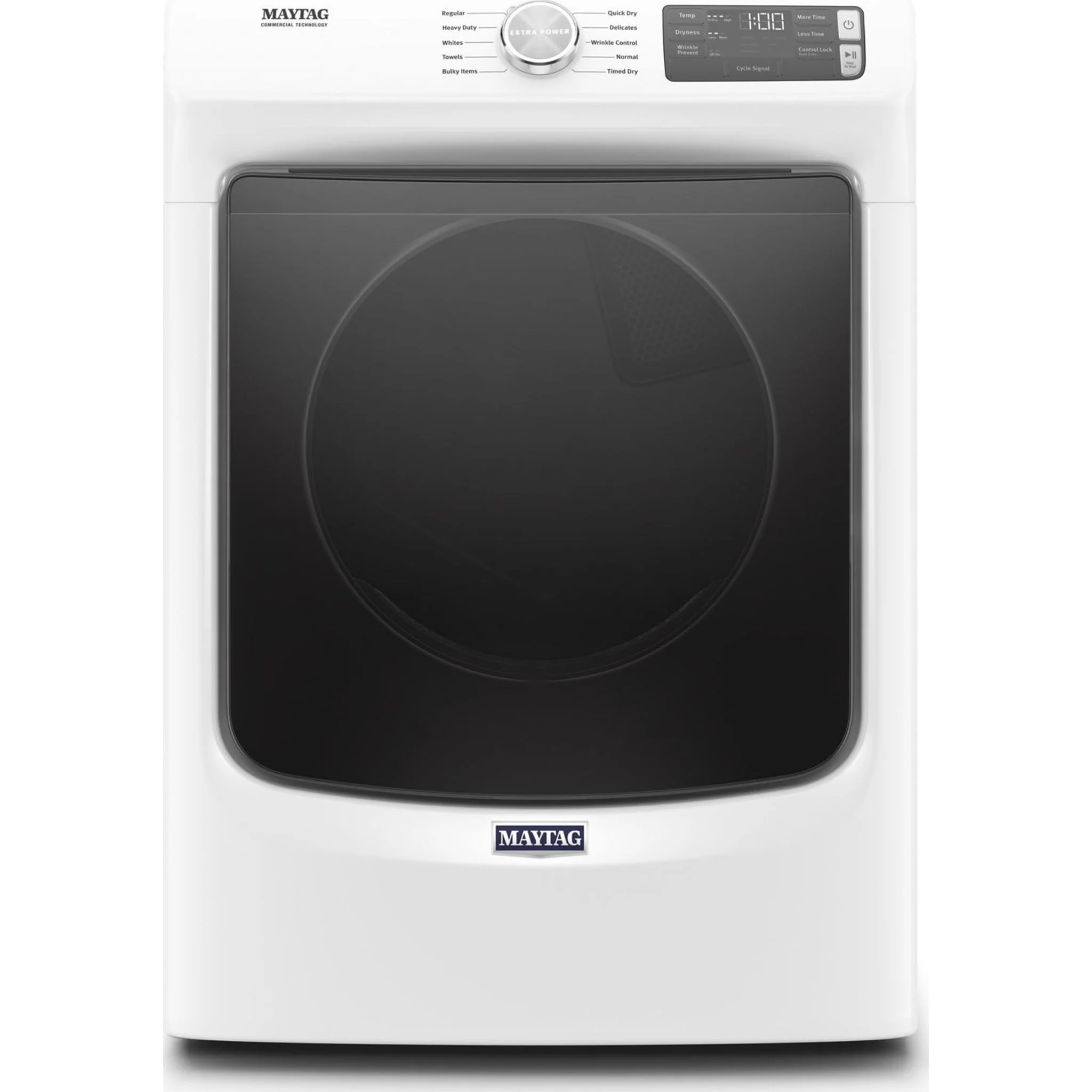 Maytag Front Load Gas Dryer with Extra Power and Quick Dry cycle - 7.3 cu. ft. -White (MGD5630HW) - Image 20