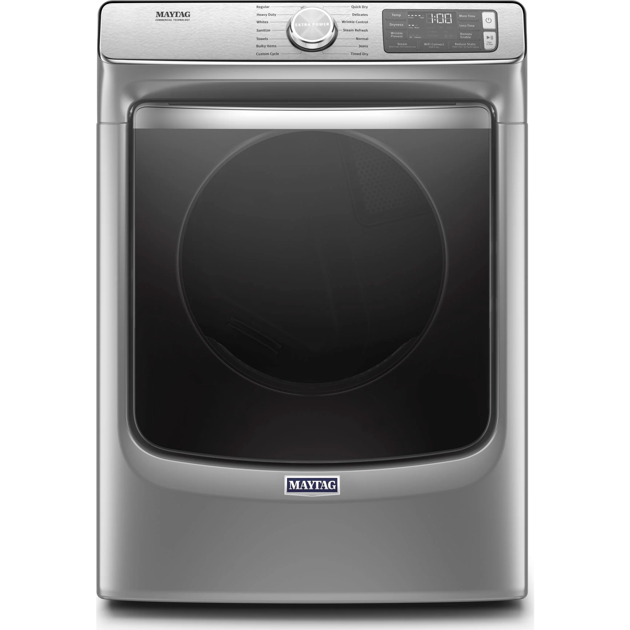 Maytag Smart Front Load Gas Dryer with Extra Power & Advanced Moisture Sensing - 7.3 Cu. Ft. - Metallic Slate (MGD8630HC) - Image 17