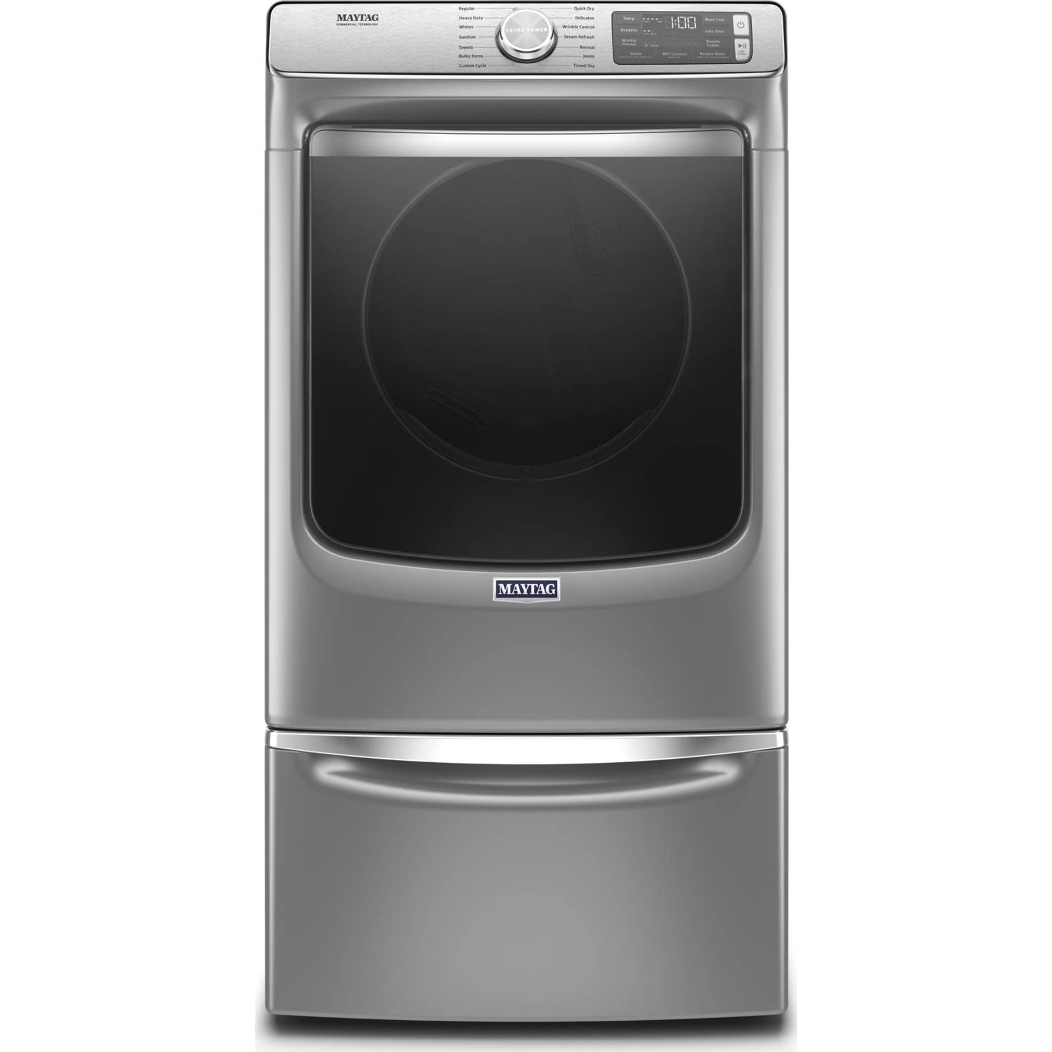 Maytag Smart Front Load Gas Dryer with Extra Power & Advanced Moisture Sensing - 7.3 Cu. Ft. - Metallic Slate (MGD8630HC) - Image 27