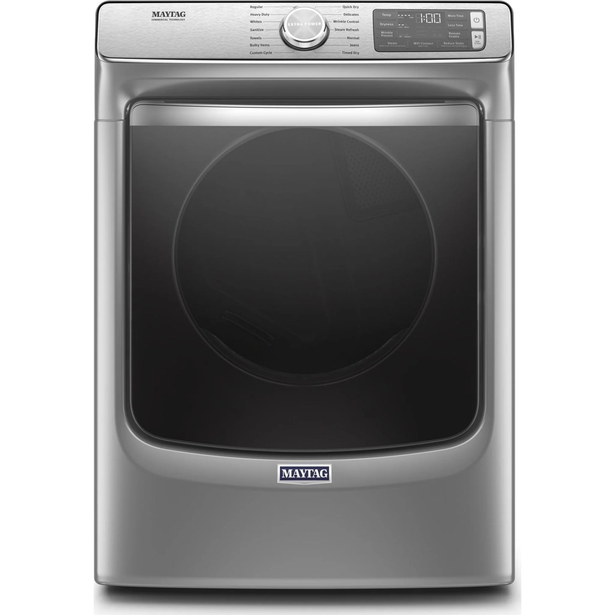 Maytag Smart Front Load Gas Dryer with Extra Power & Advanced Moisture Sensing - 7.3 Cu. Ft. - Metallic Slate (MGD8630HC) - Image 28