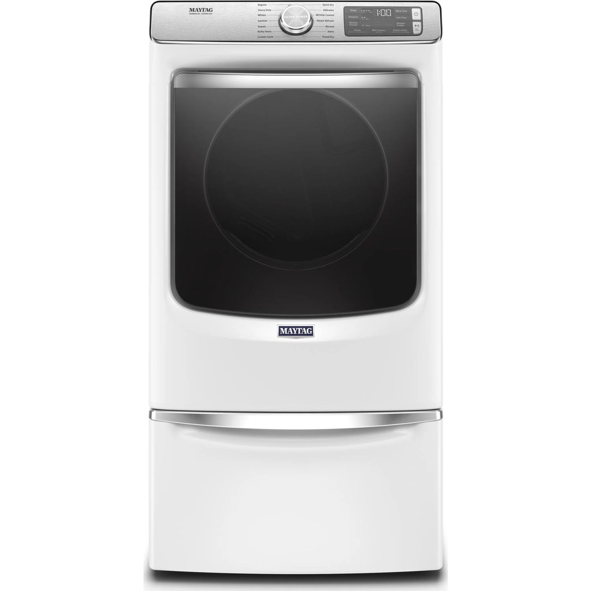 Maytag Front Load Gas Dryer with Extra Power & Advanced Moisture Sensing - 7.3 Cu. Ft. - White (MGD8630HW) - Image 23