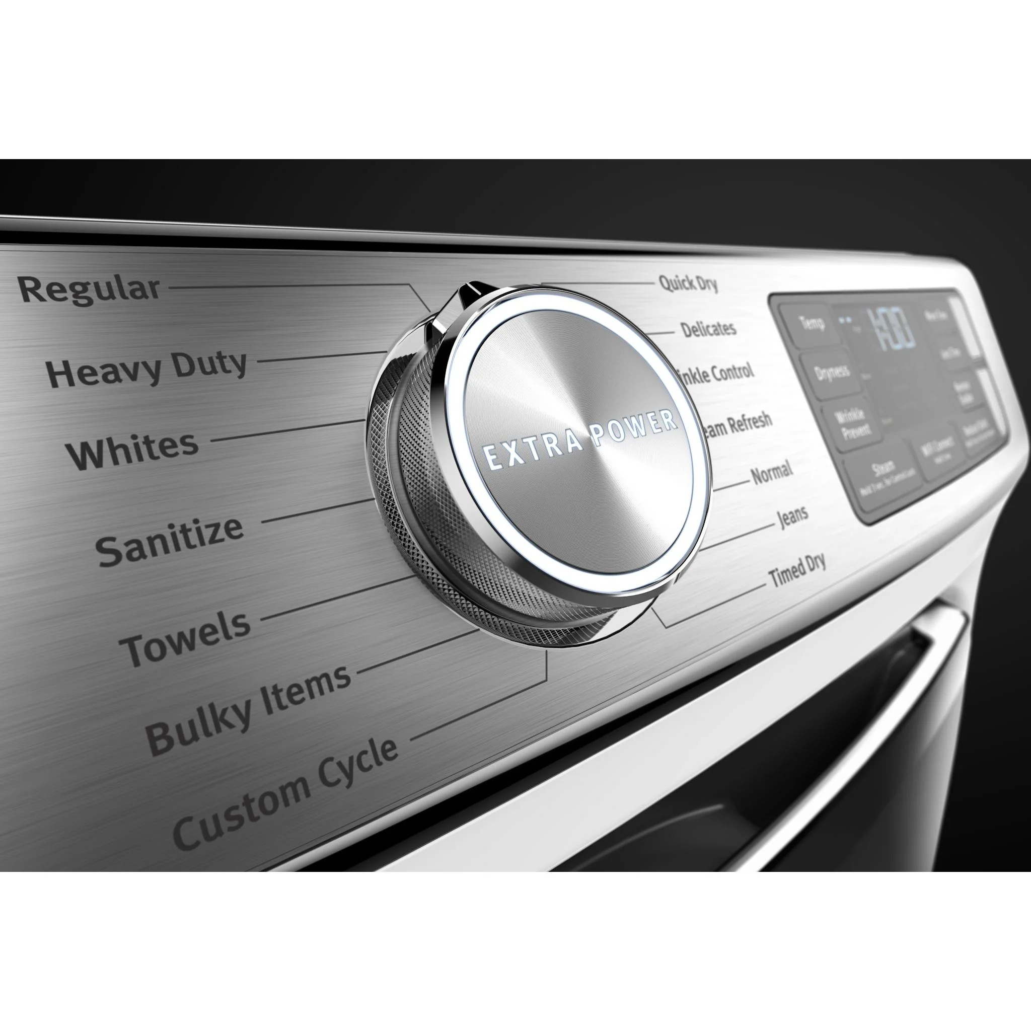 Maytag Front Load Gas Dryer with Extra Power & Advanced Moisture Sensing - 7.3 Cu. Ft. - White (MGD8630HW) - Image 8