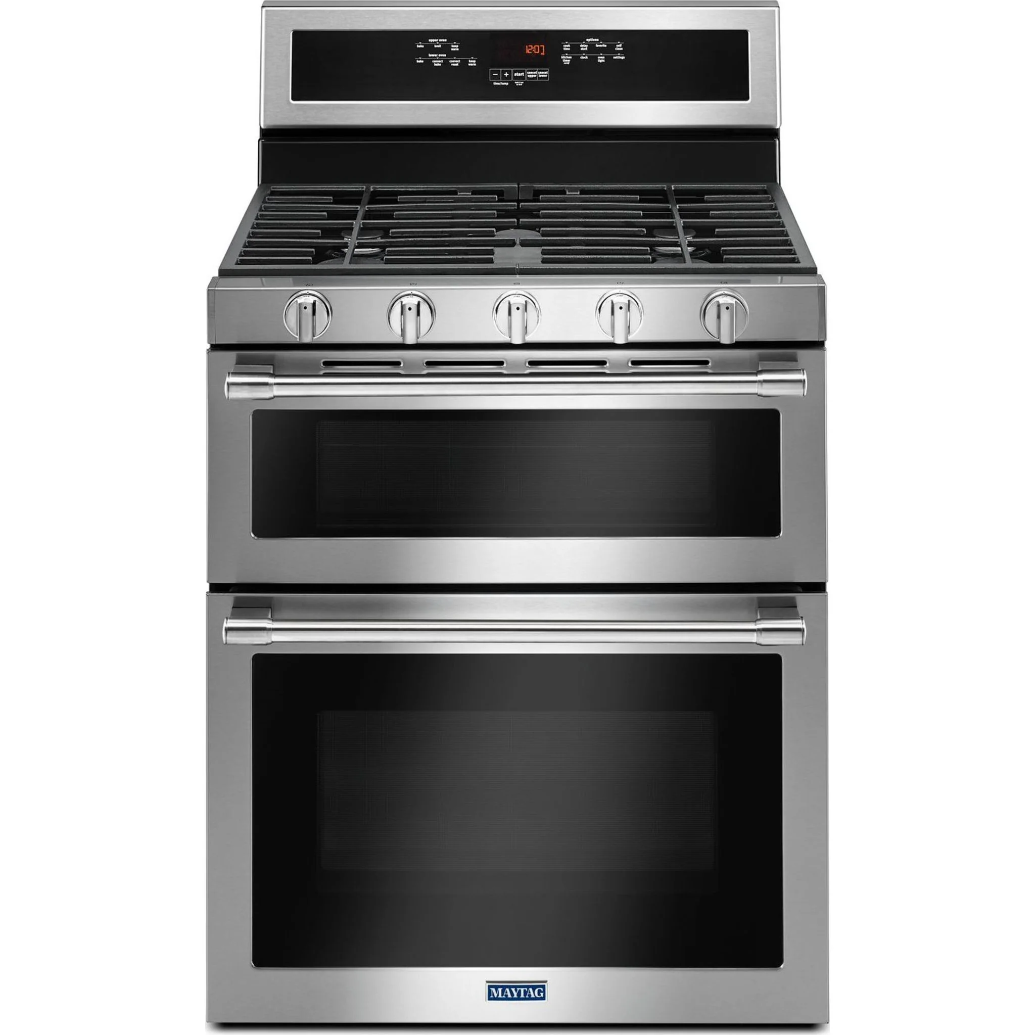 Maytag 30-Inch Wide Double Oven Gas Range with True Convection - 6.0 CU. FT. -Stainless Steel (MGT8800FZ) - Image 17