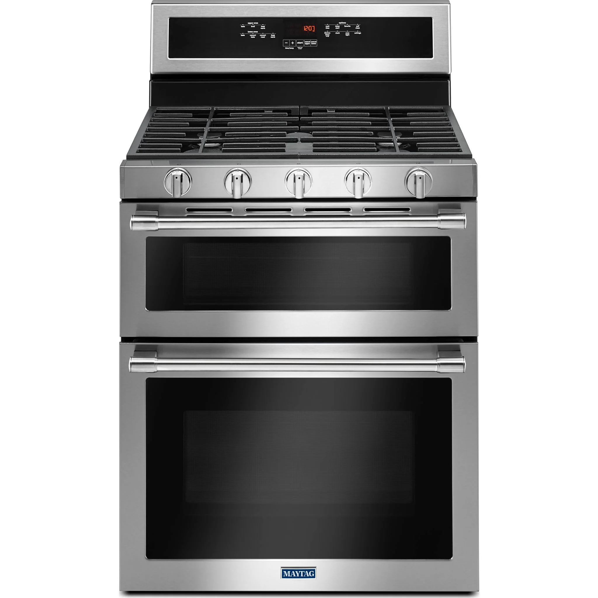 Maytag 30-Inch Wide Double Oven Gas Range with True Convection - 6.0 CU. FT. -Stainless Steel (MGT8800FZ) - Image 21